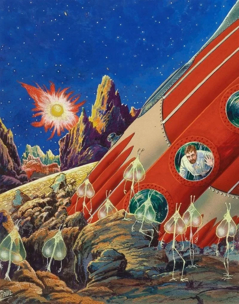 In Outer Space with Clark Ashton Smith Part One: The Solar System