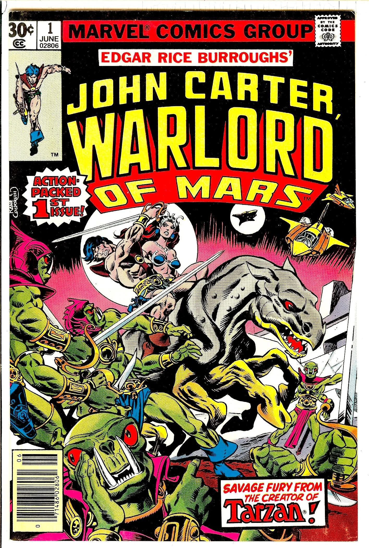 John Carter, Warlord of Marvel