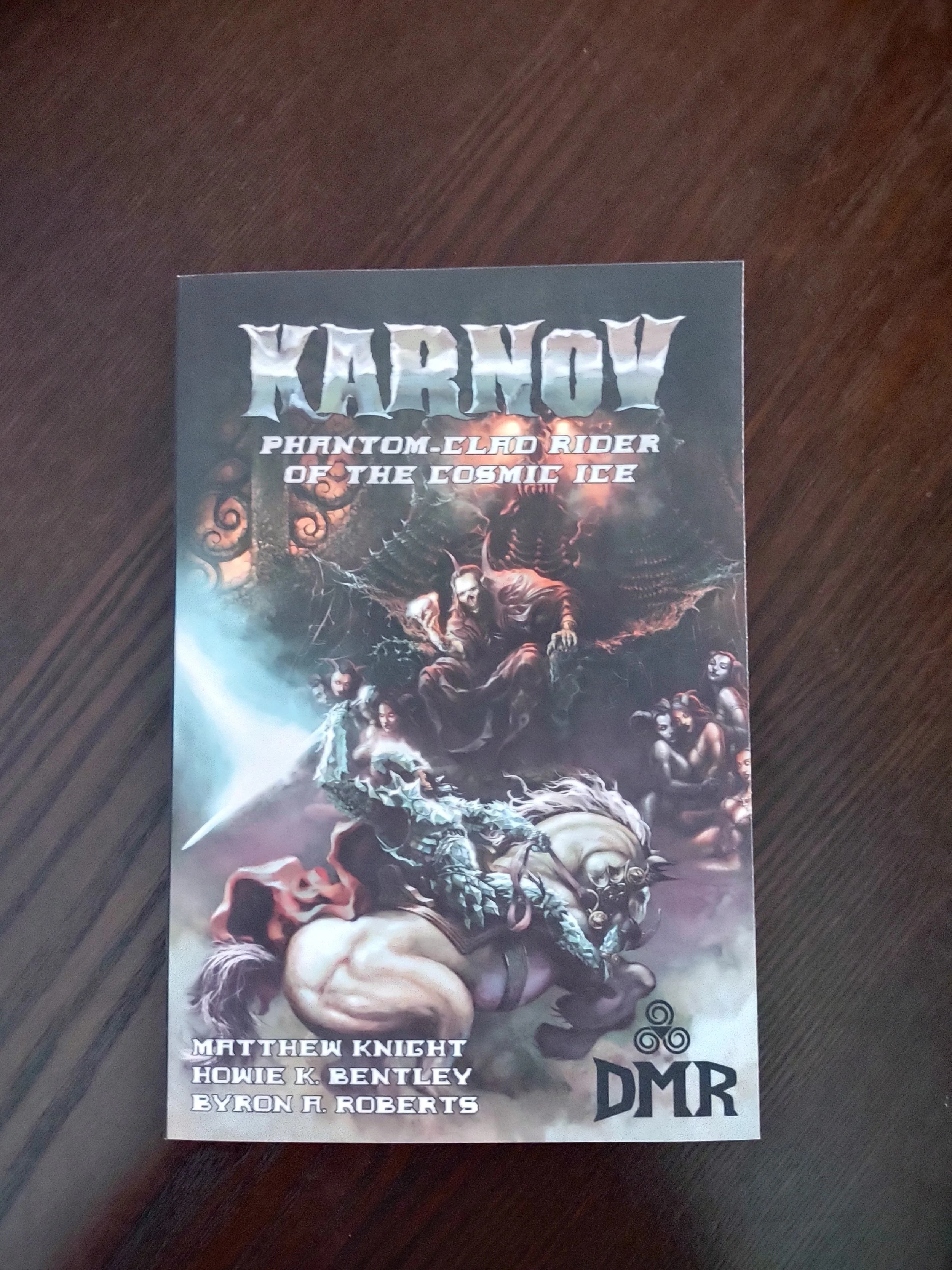 Karnov: Phantom-Clad Rider of the Cosmic Ice