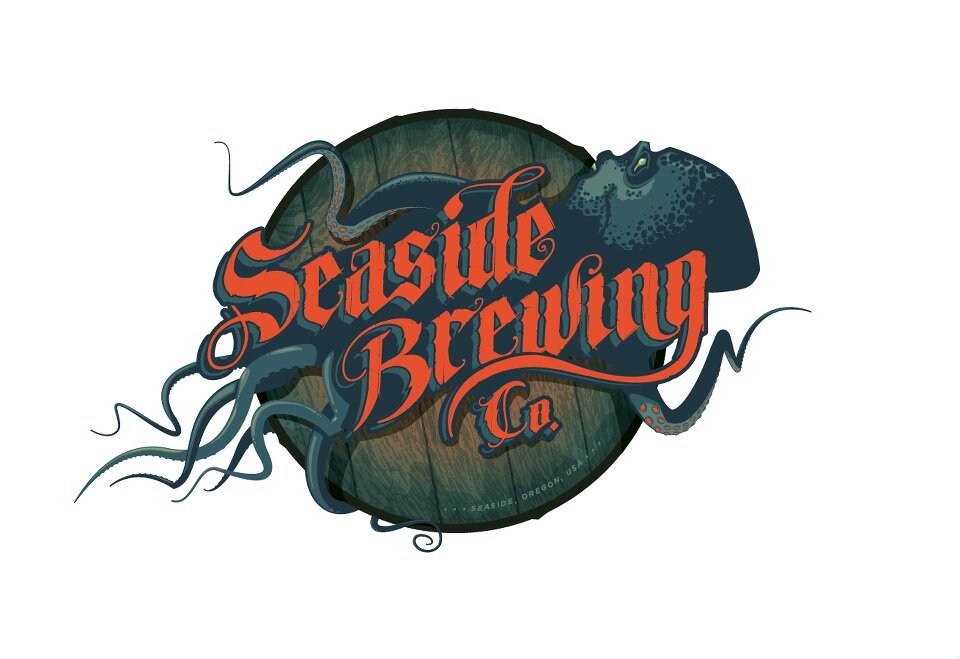 Seaside Brewing Company Sticker decal craft Beer Brewery Seaside Oregon OR 