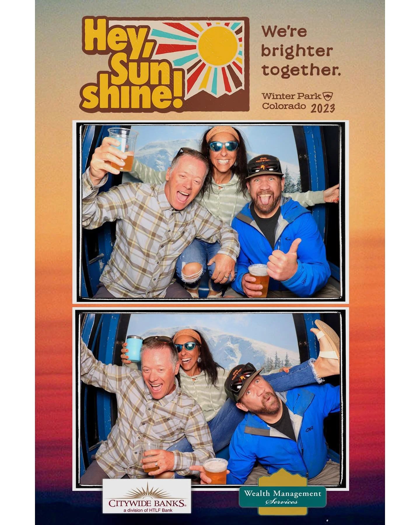 We&rsquo;re definitely something together&hellip;. 😂🤣📸🧀
@playwinterpark @citywidebanks 
Wealth Management Services 

Always appreciate the continued support!!! 🤘🏼 Love this community! ❤️
.
.
.
.
.
.
#smile #smilemore #winterparkcolorado #photob