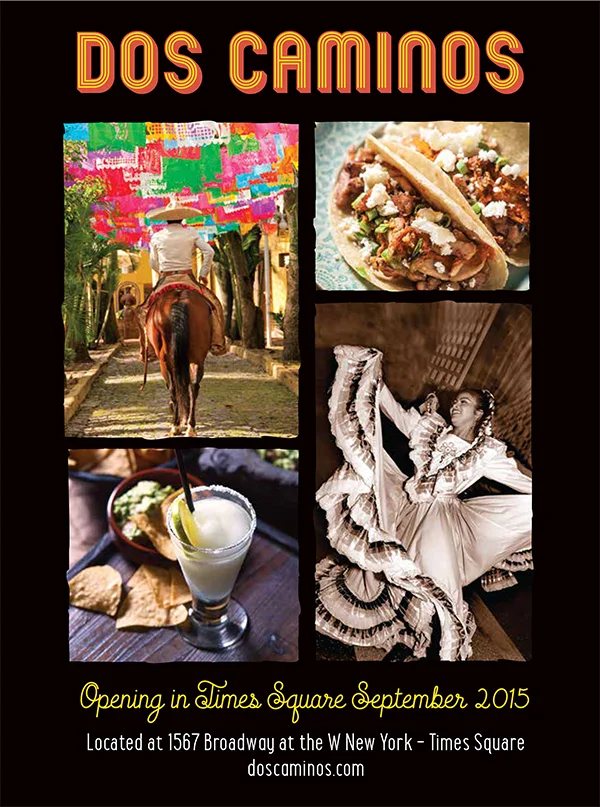 Concierge Magazine, Dos Caminos, Print