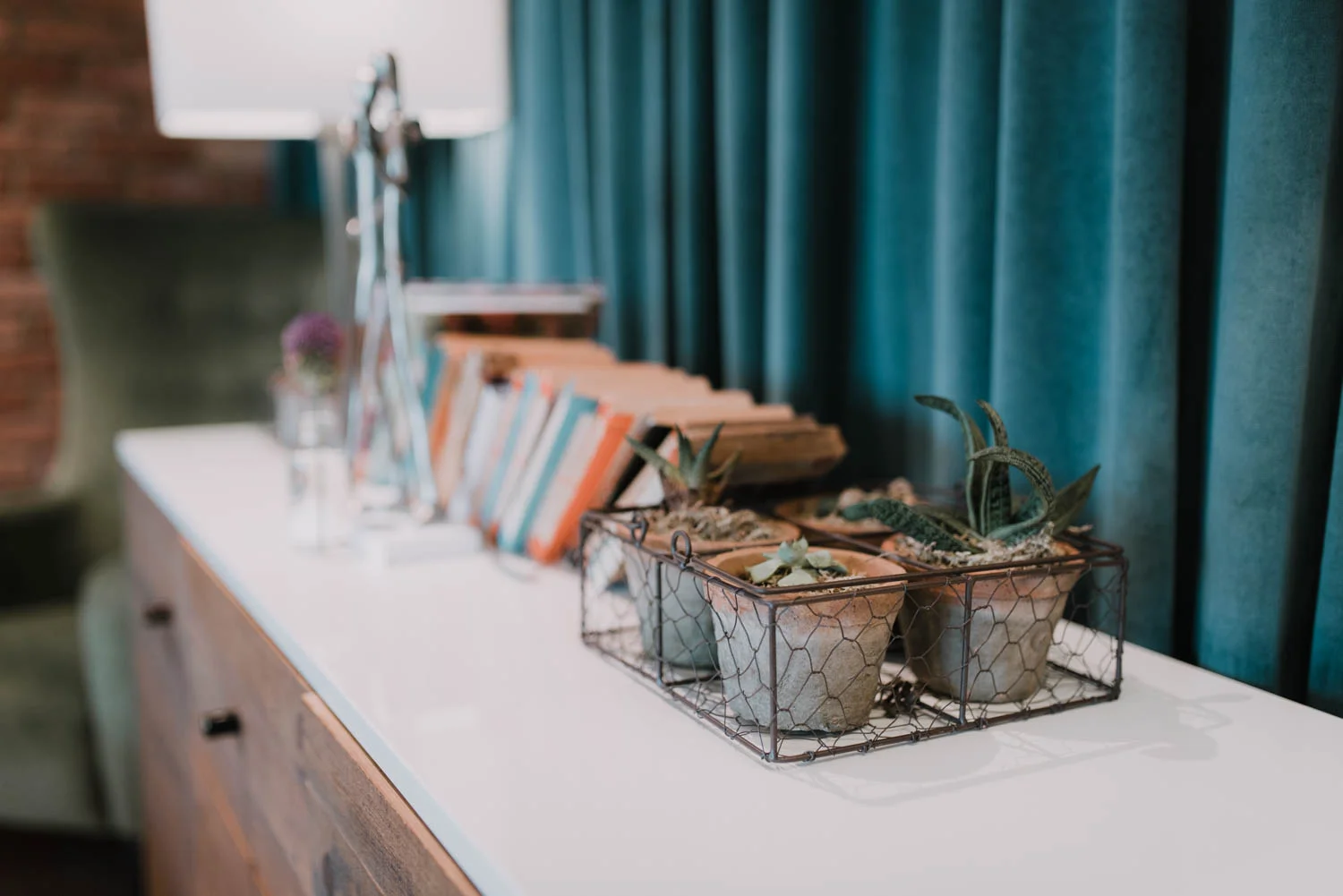 Succulents wedding decor