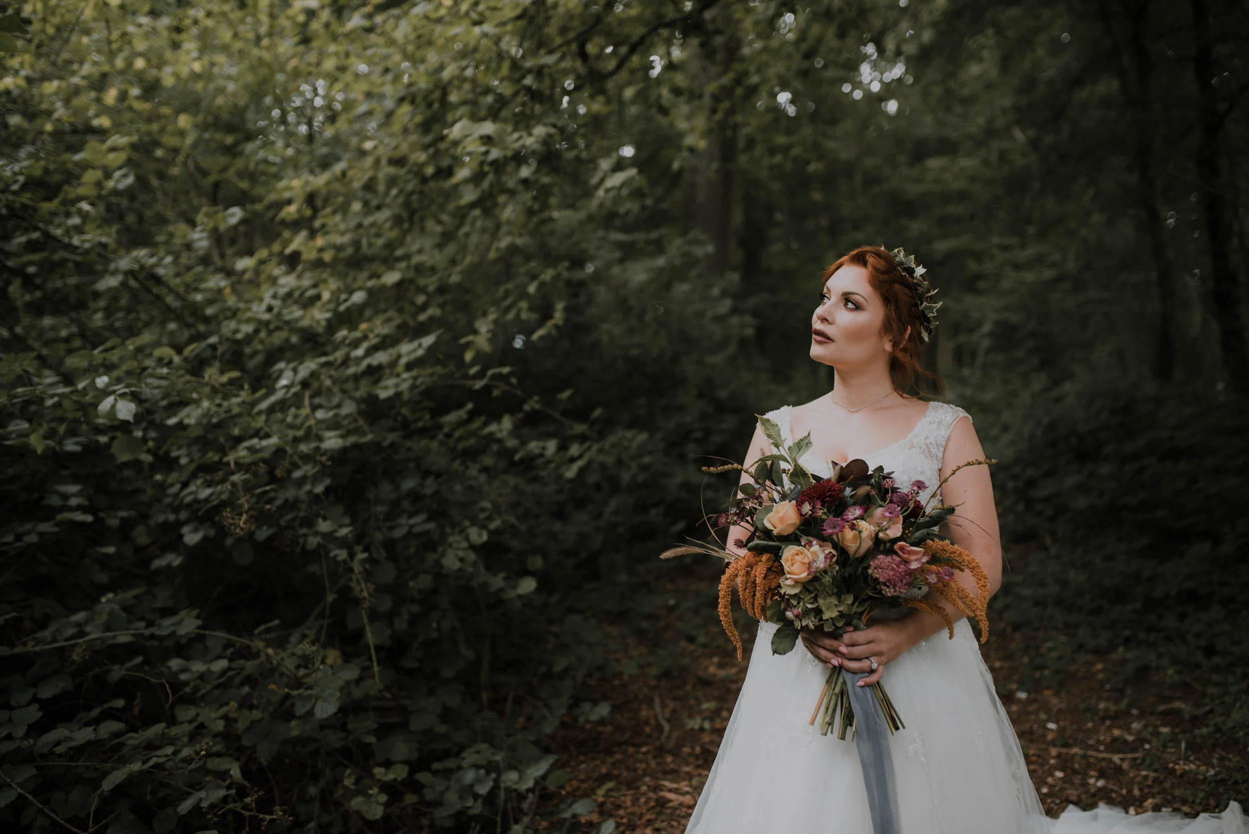 woodland Bridal florals Berkshire