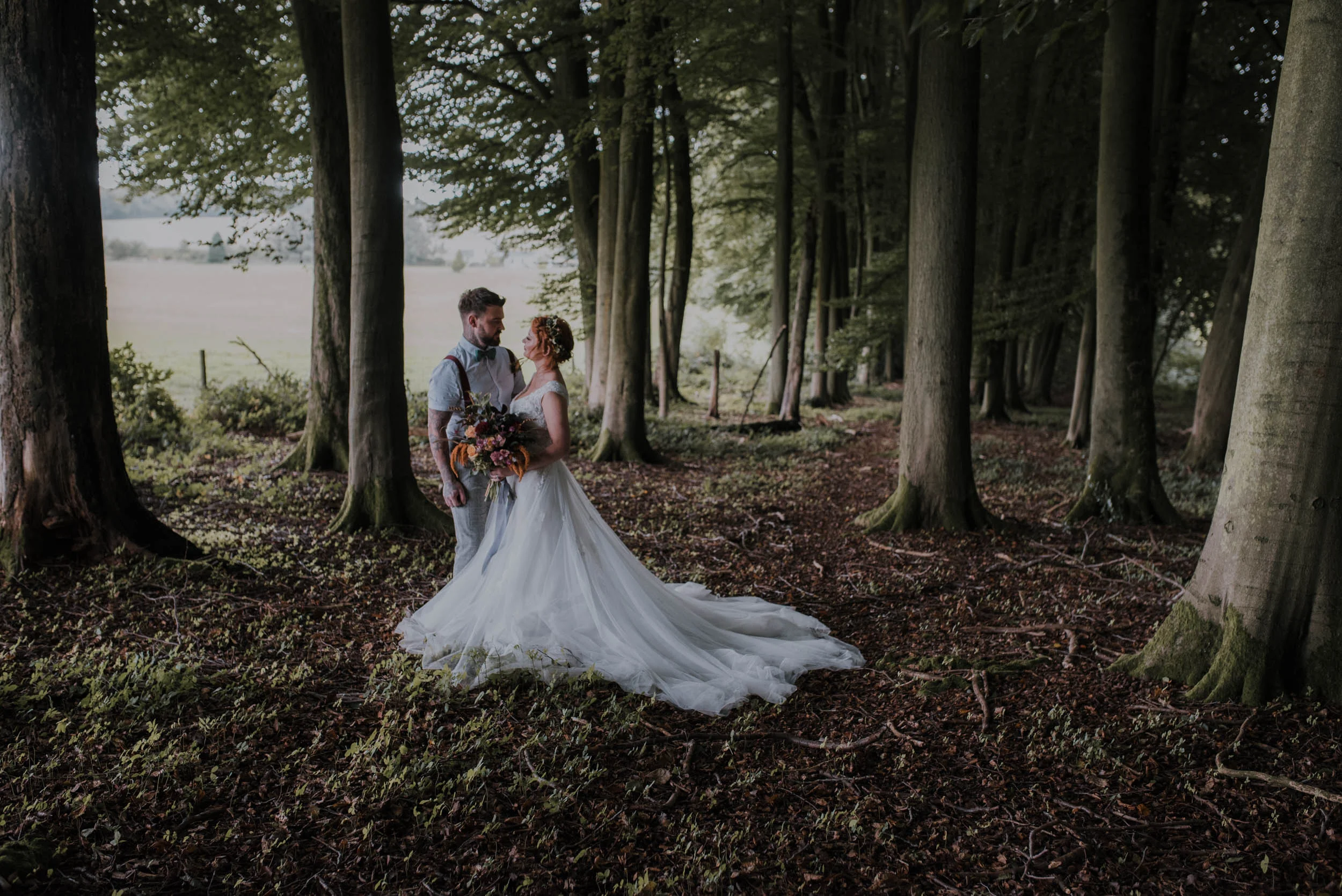 Woodland Wedding Styled Shoot ~ Pitt Hall Barn