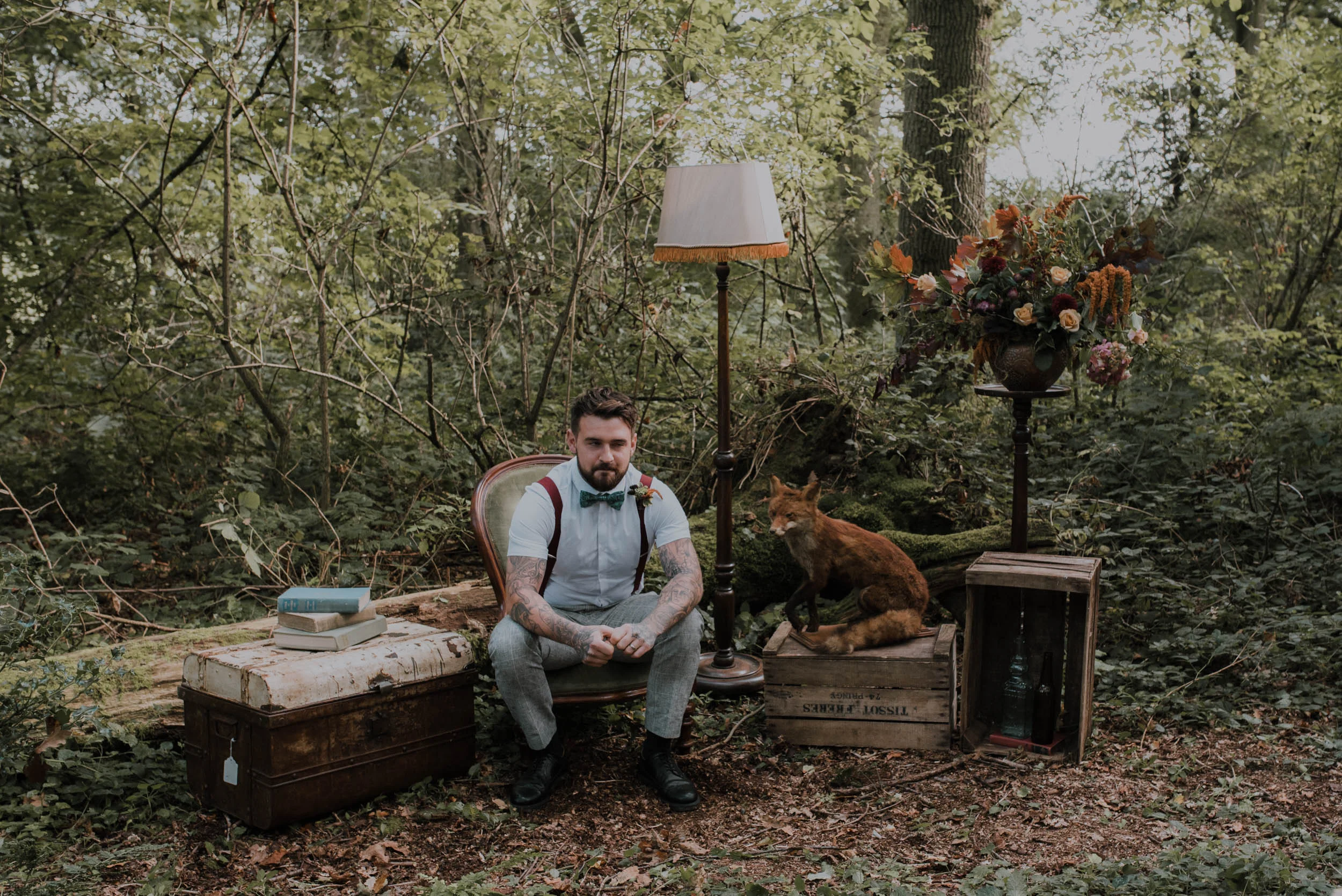 Outdoor wedding style Berkshire