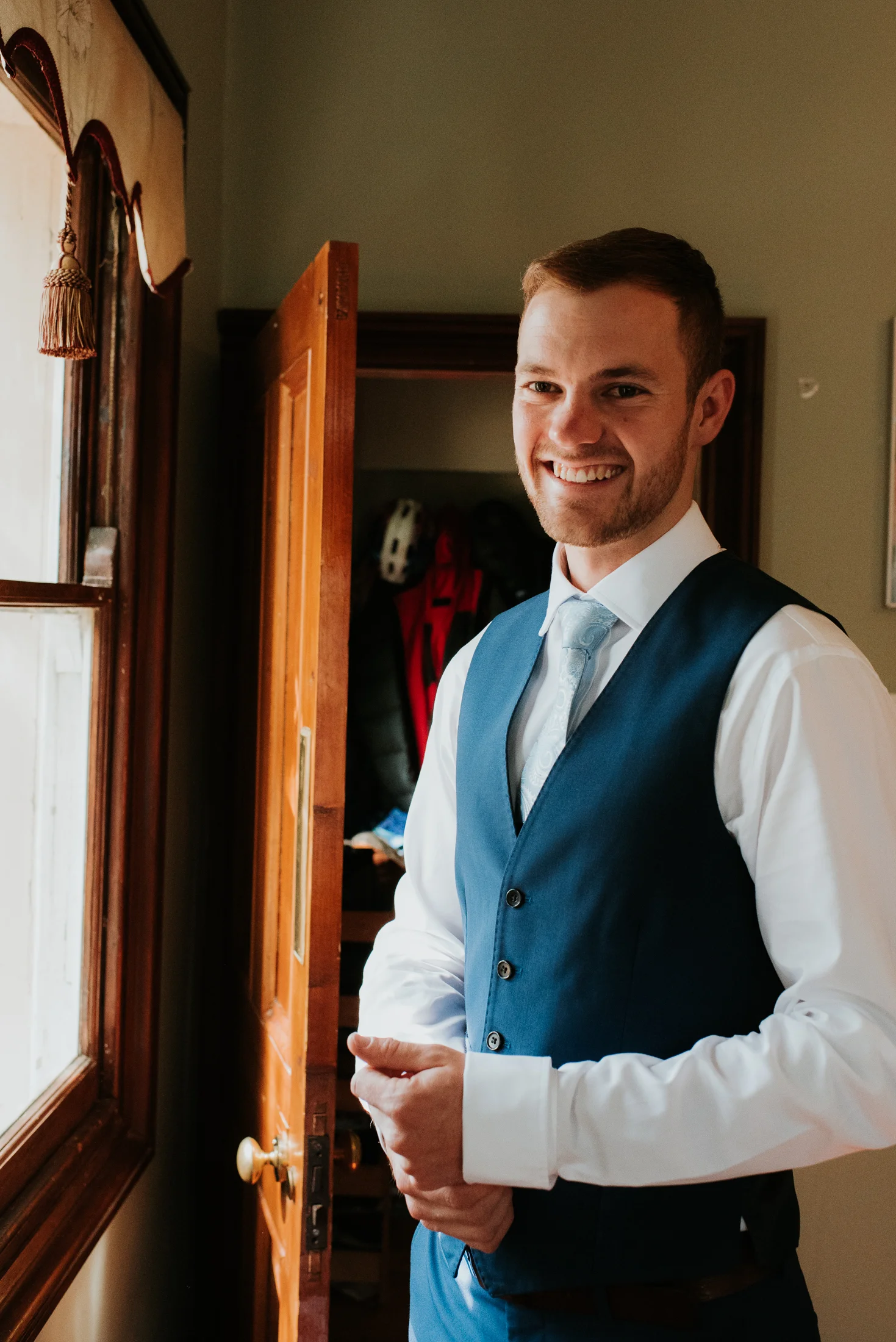 Groom's suit Reading