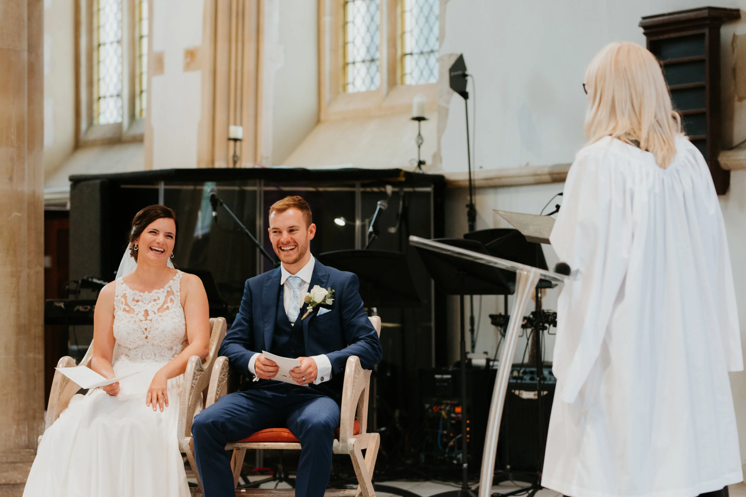 happy wedding photographer Berkshire