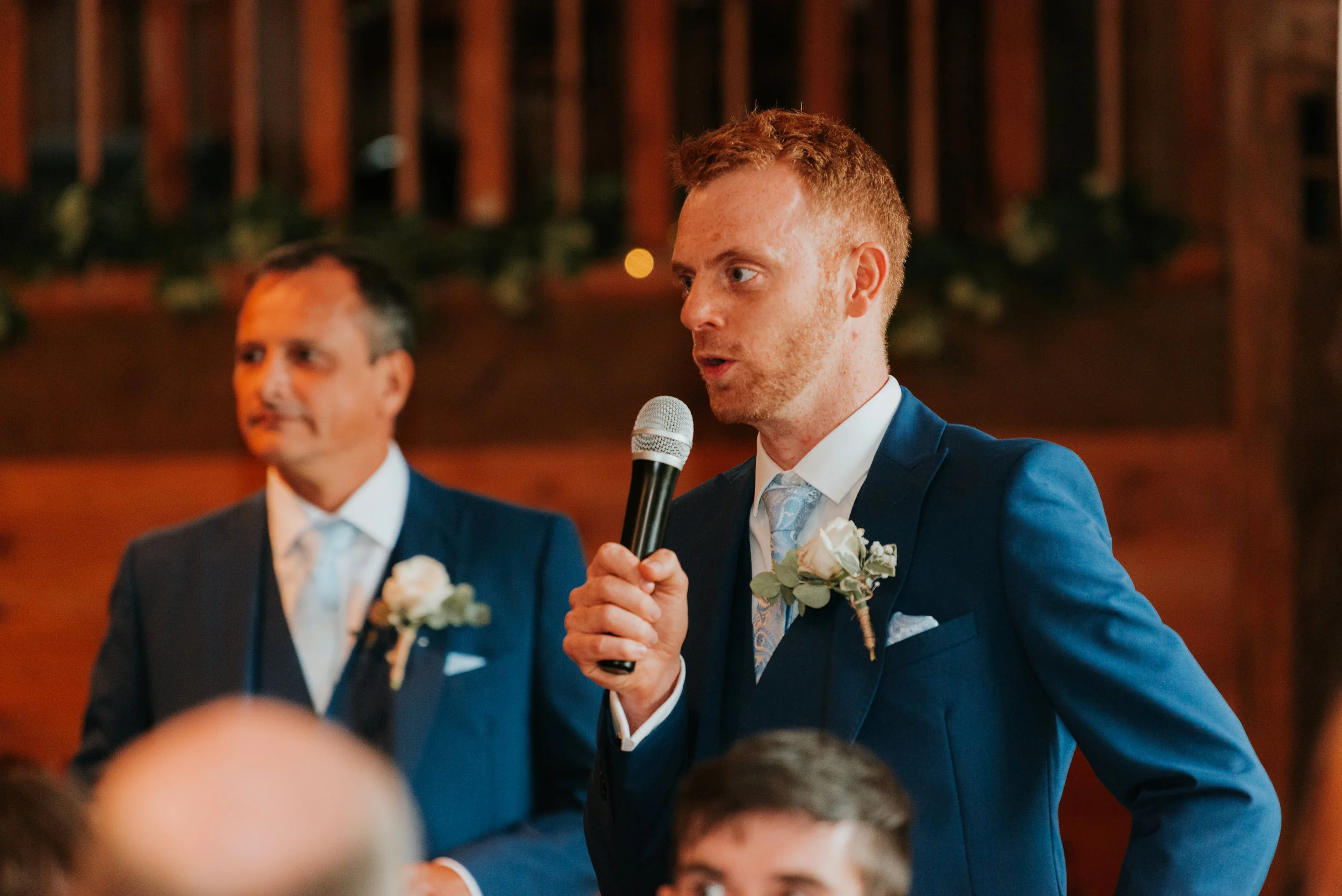 wedding speech Lains Barn