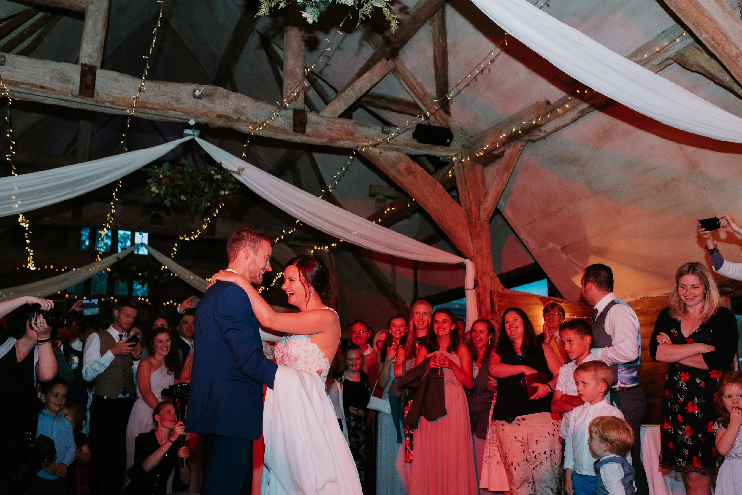 first dance Lains Barn