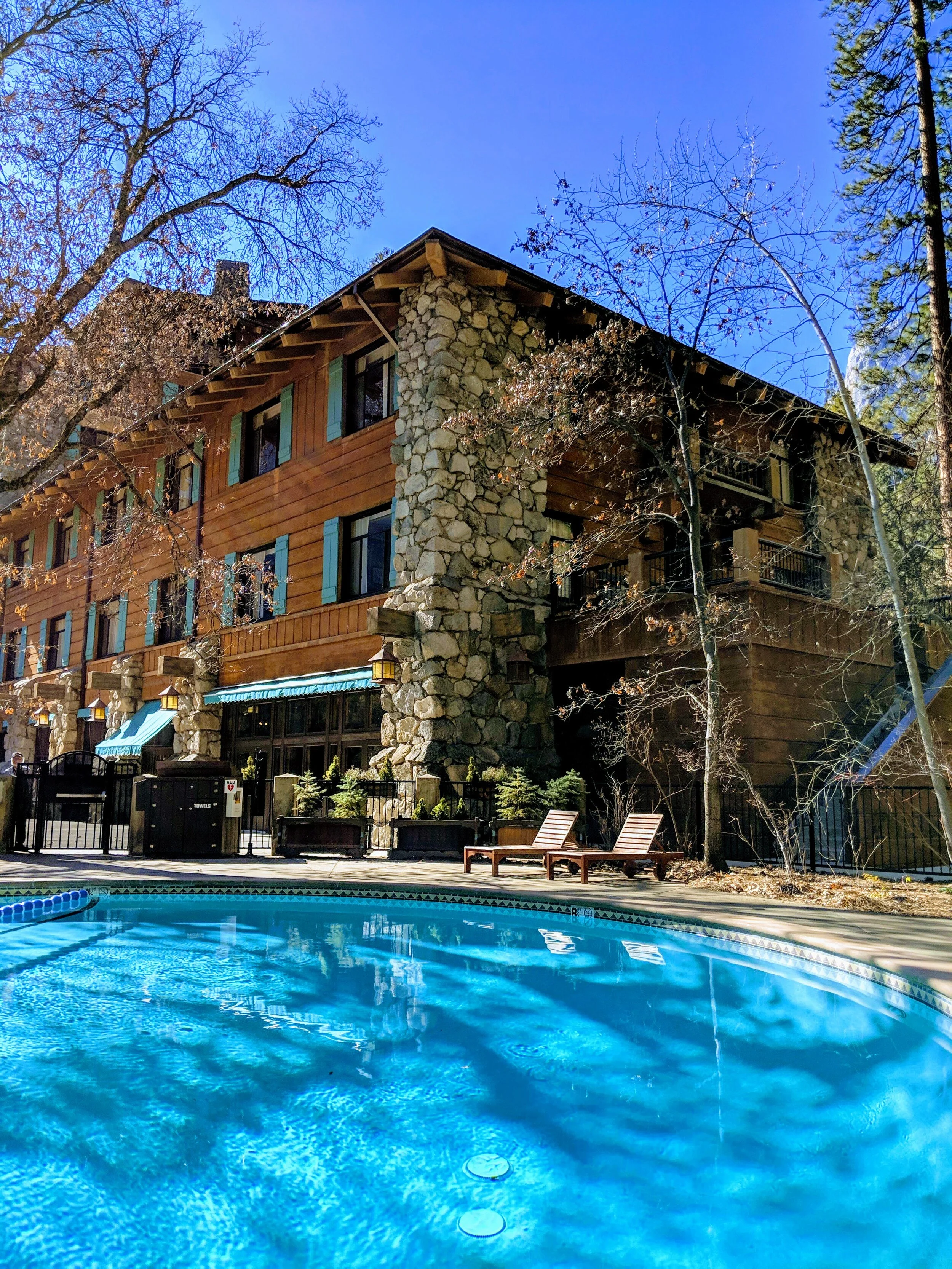 Pool at The Ahwahnee
