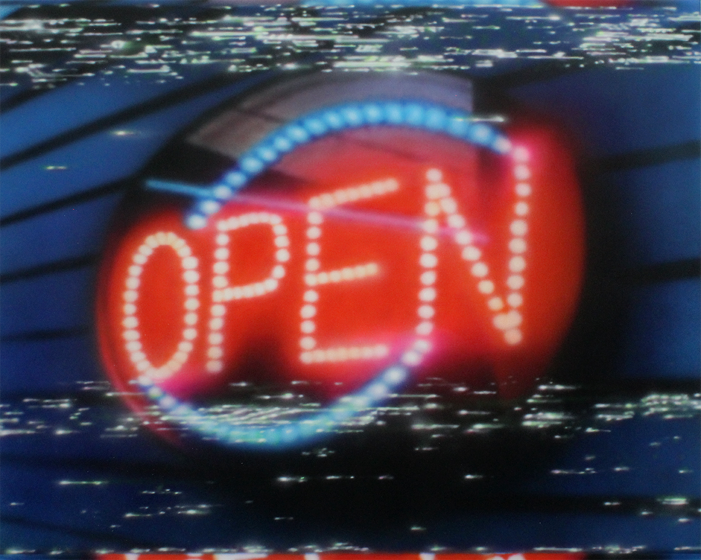 Open Sign on Pause II
