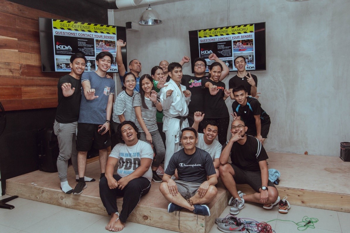 The hammerjack team after the KDA Mamoru Self-Defence Class facilitated by hammerjack’s Prince Sy, 20 March 2019