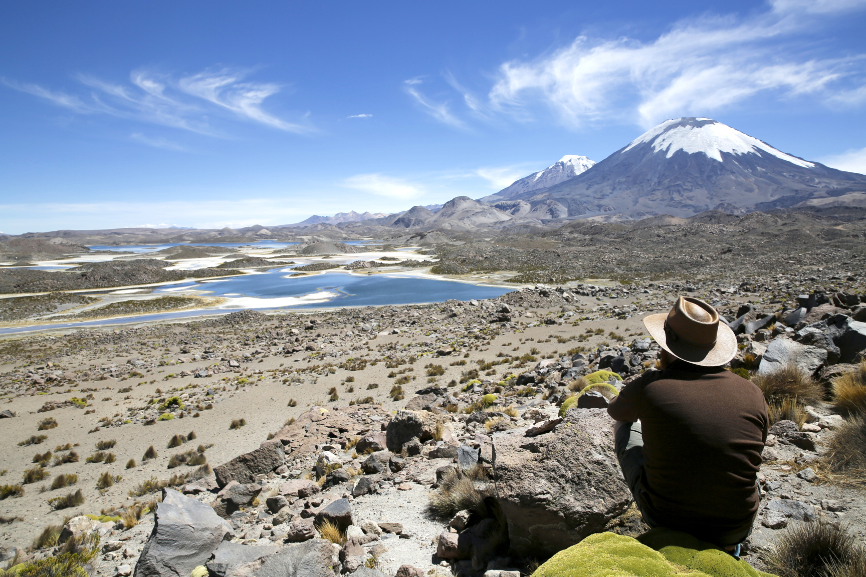   Parinacota Vulkan im Altiplano, Im Norden Chile’s  