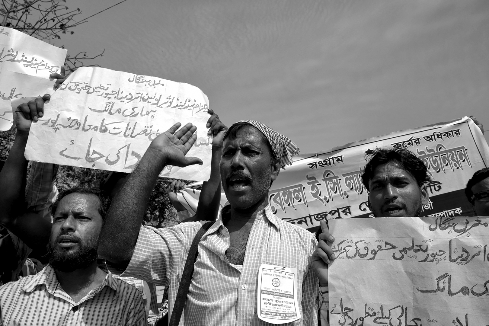  Demonstration in the City of New Delhi. India 