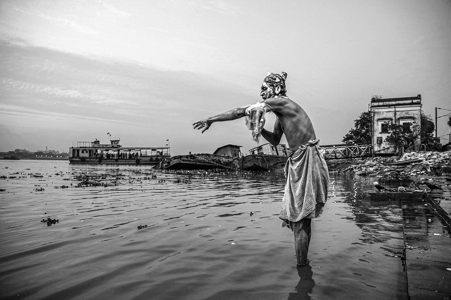  Ganges River. Calcutta, India. 