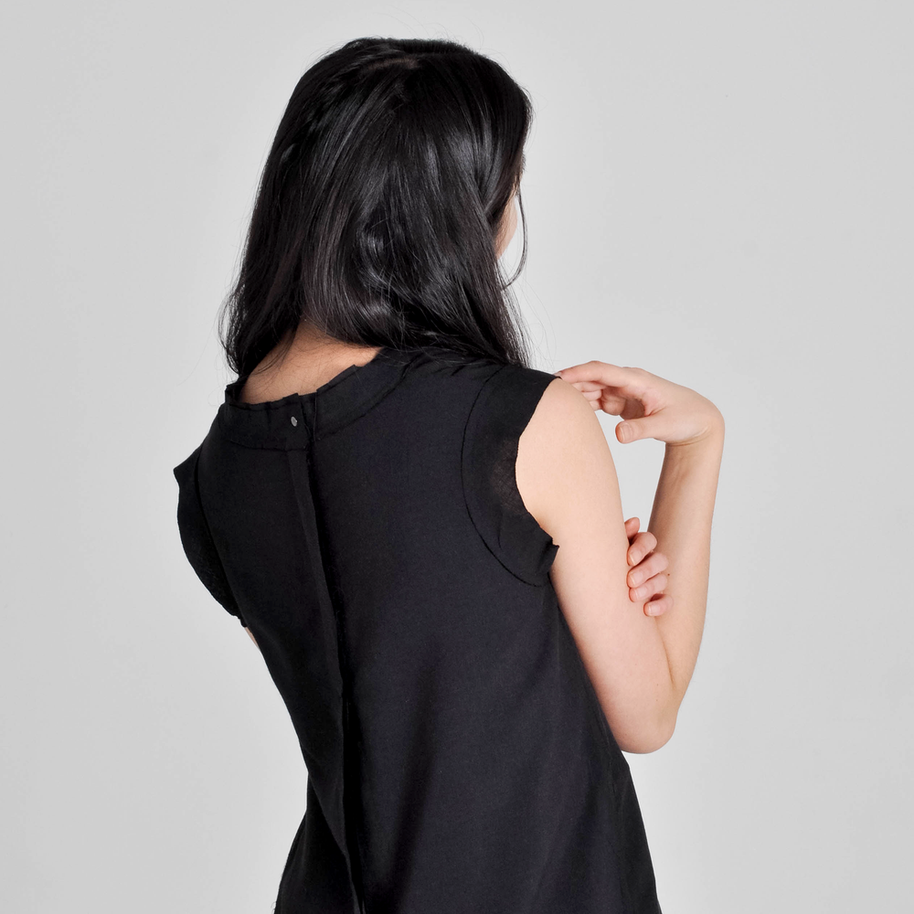 7115 by Szeki Frayed Edge Top – INFASHUATED™ Online Womenswear