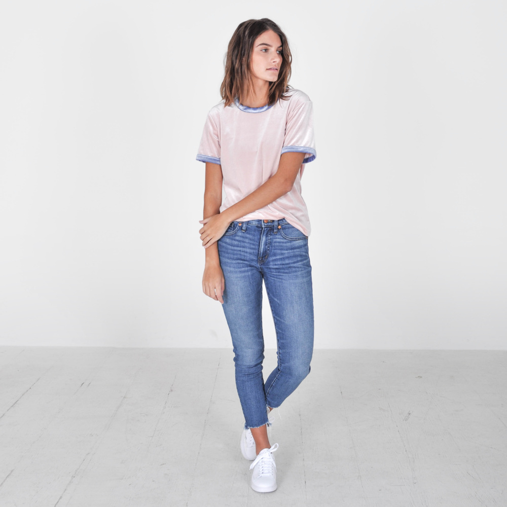 Liana Plush Pink Ringer Tee – INFASHUATED™ Online Womenswear