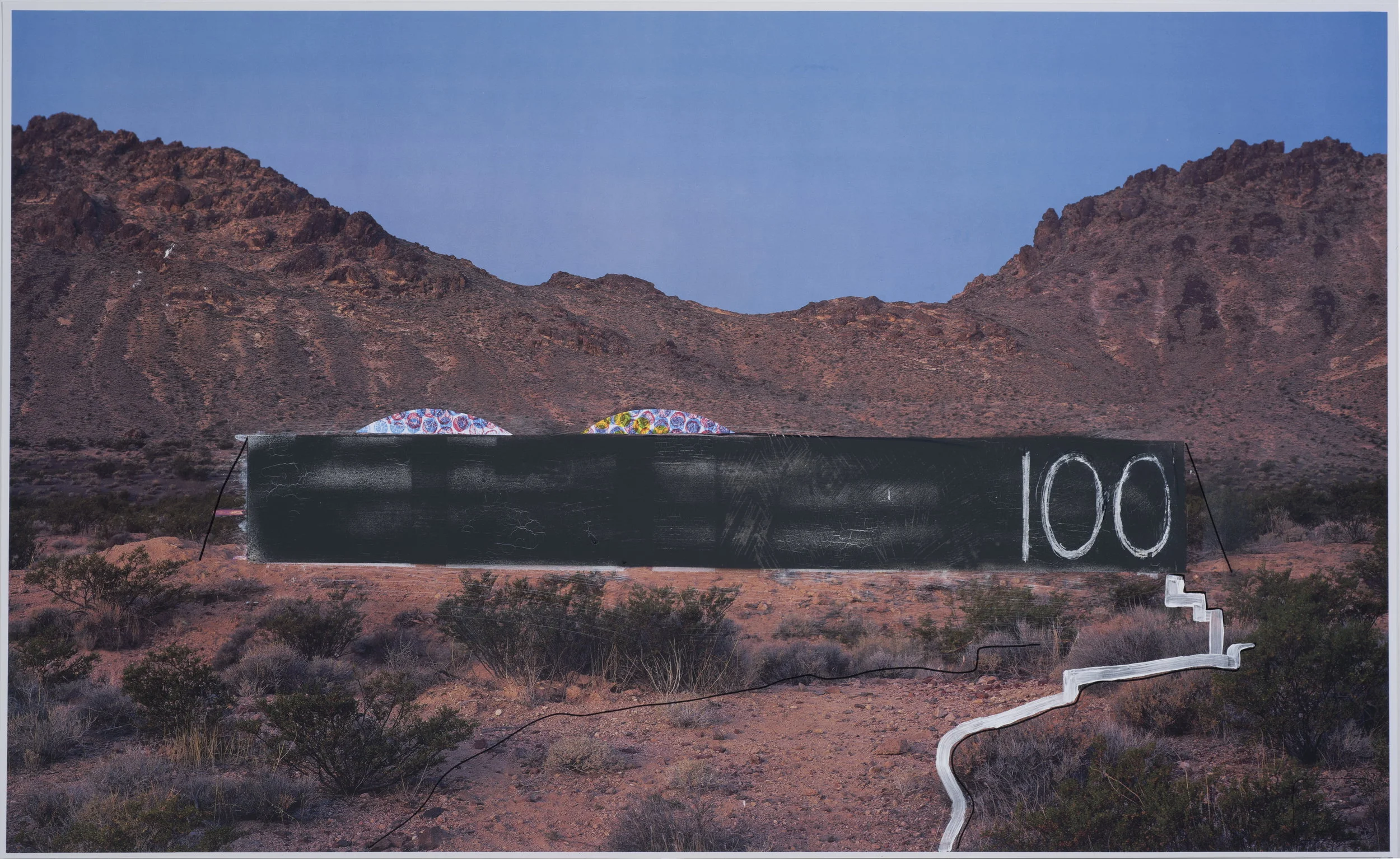   Sketch for Laboratory I , 2013, mixed media on paper, 93x58 cm 