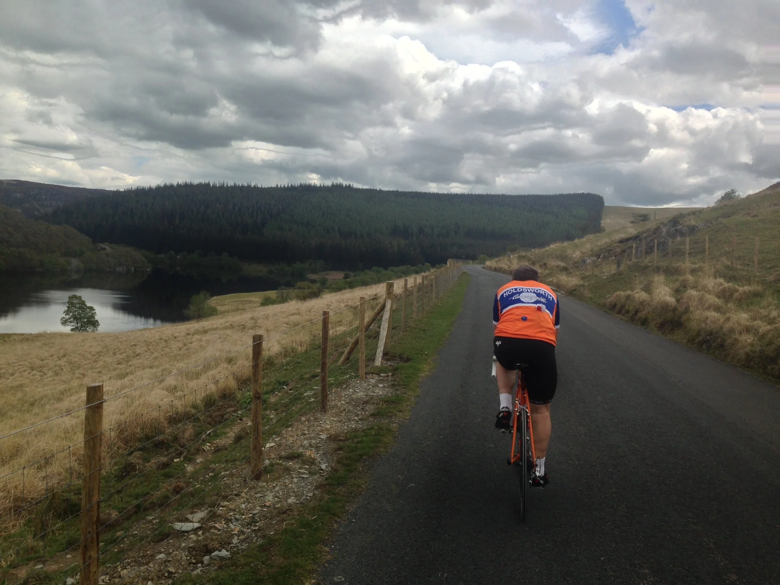 2015: Our ride in the Elan Valley.