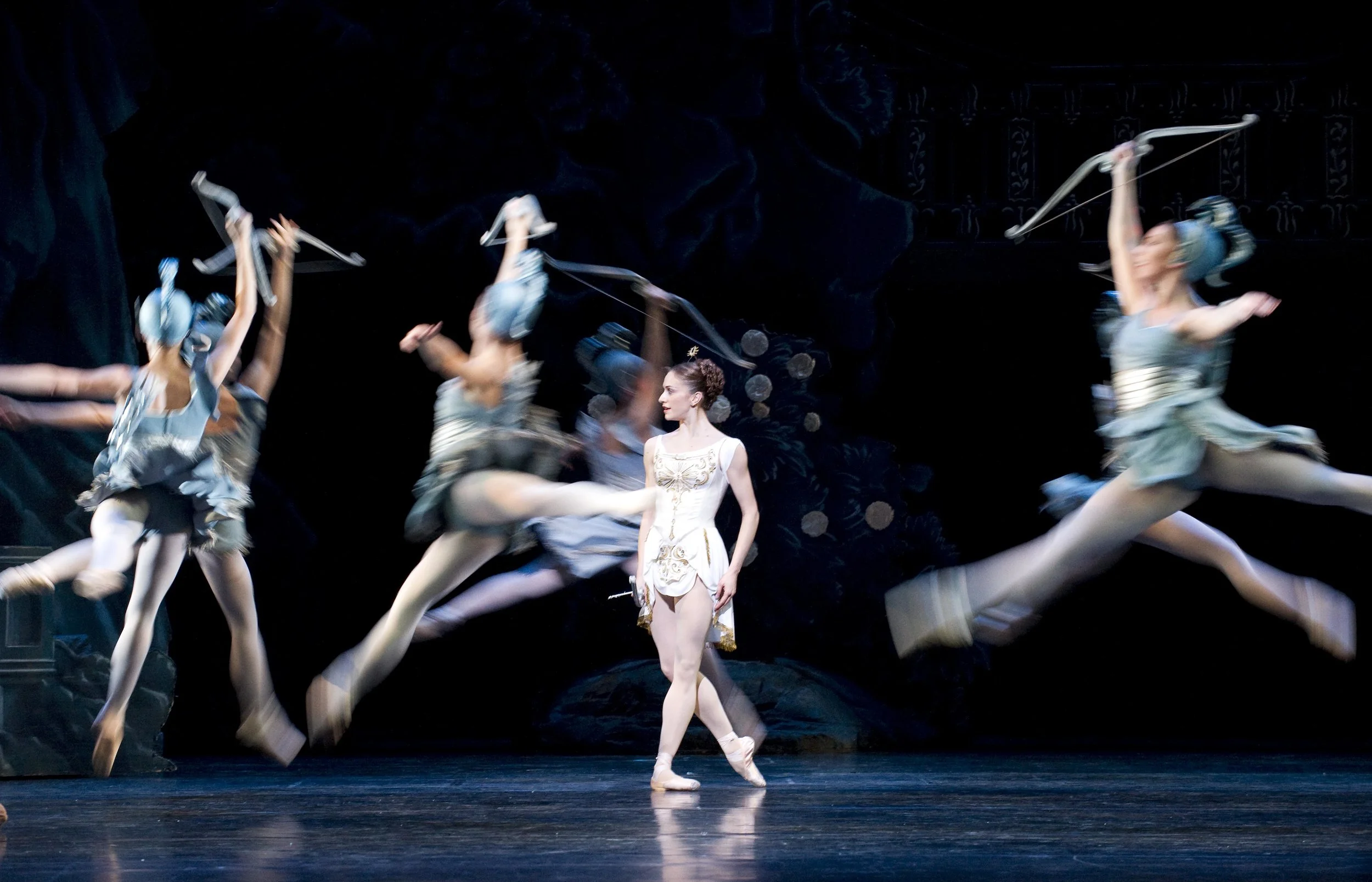 Marianela Nunez and Artists of The Royal Ballet in Sylvia c Tristram Kenton ROH 2010.jpg