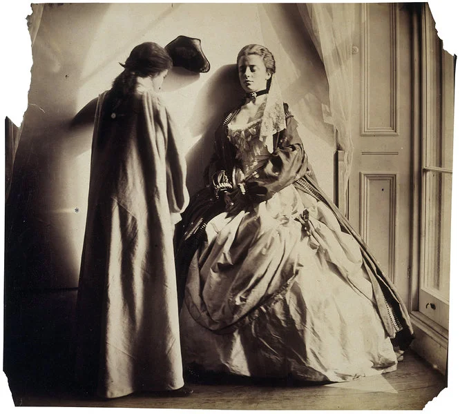 Photographic Study (Clementina and Isabella Grace Maude) by Clementina Hawarden
