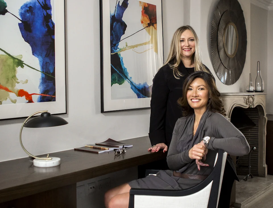 Andrea Milward and Alison Teverini