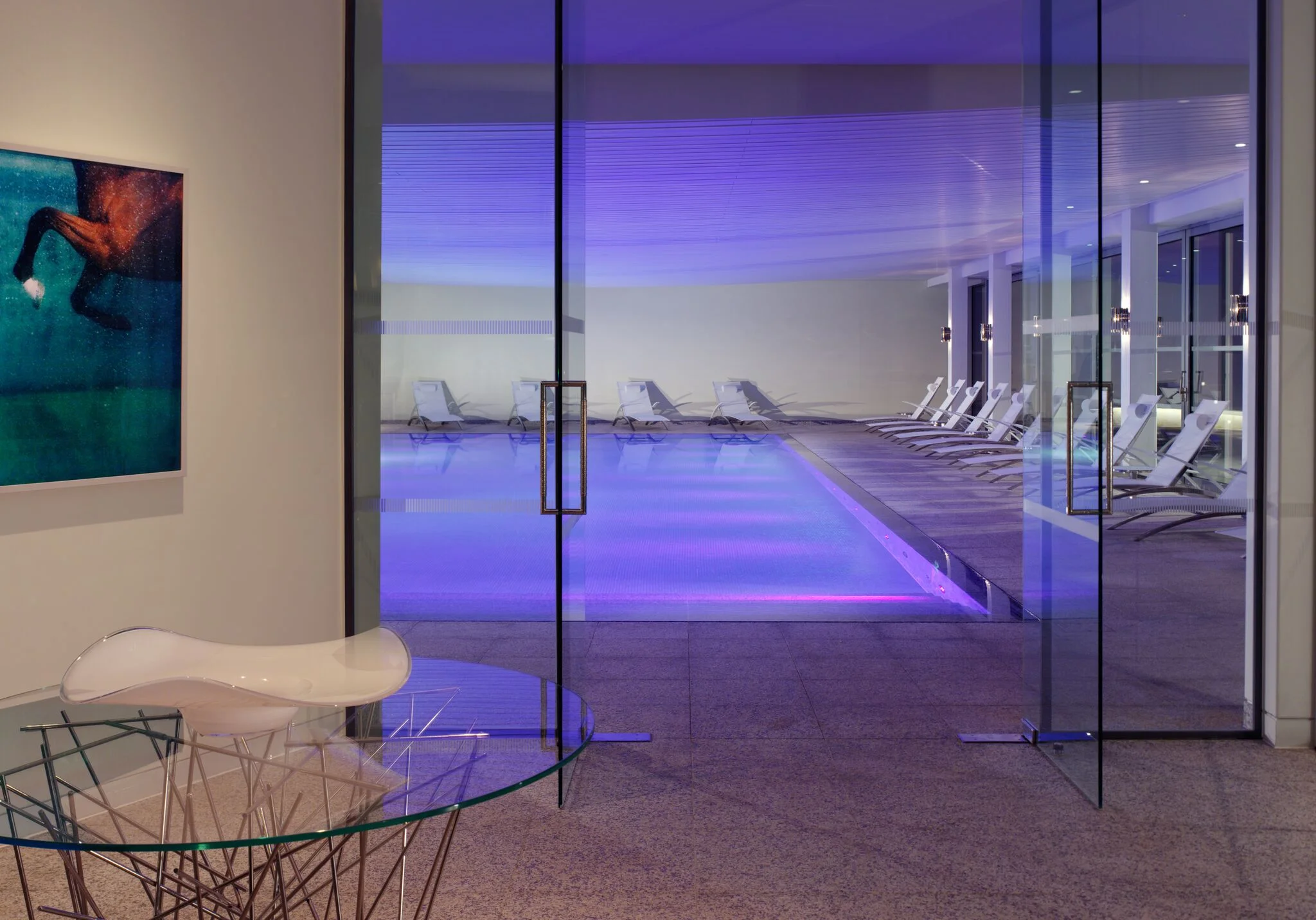 The Spa at Coworth Park Swimming Pool Entrance