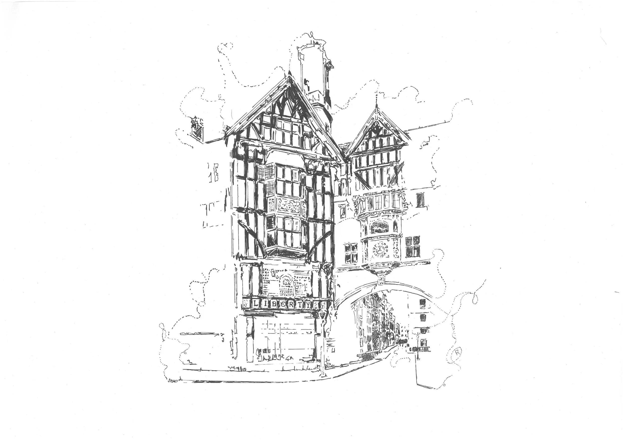 Liberty London, Regent Street, Soho