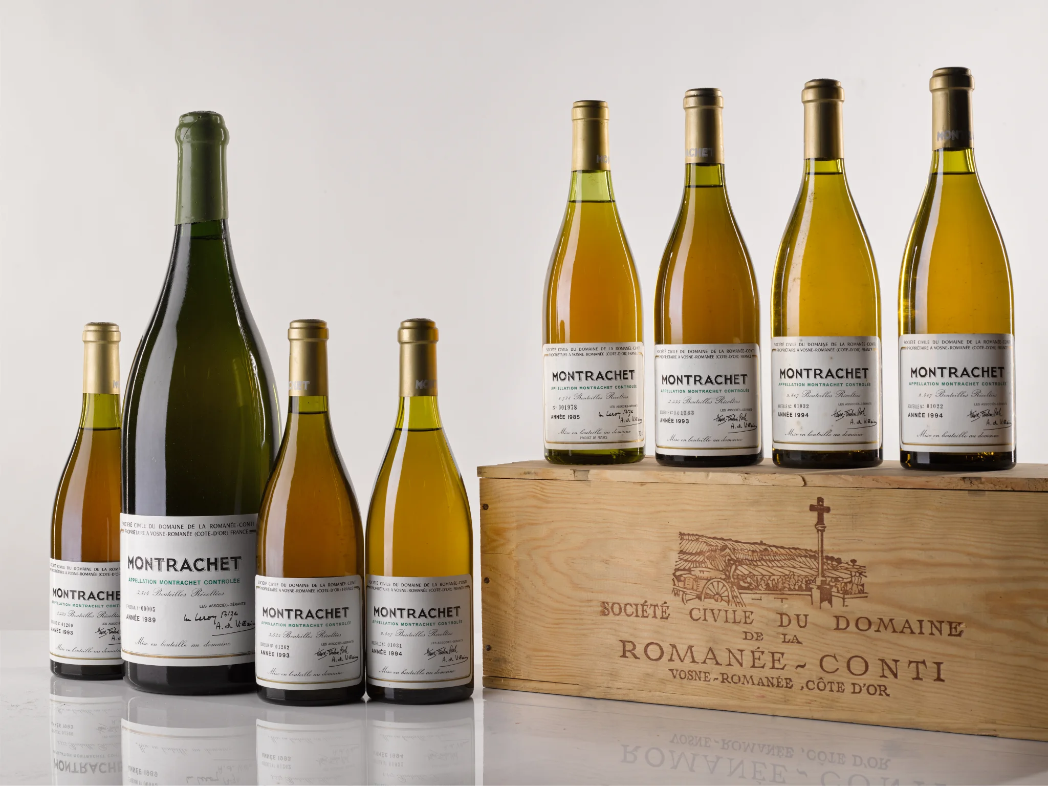 Montrachet 1985, 1989, 1993 & 1994