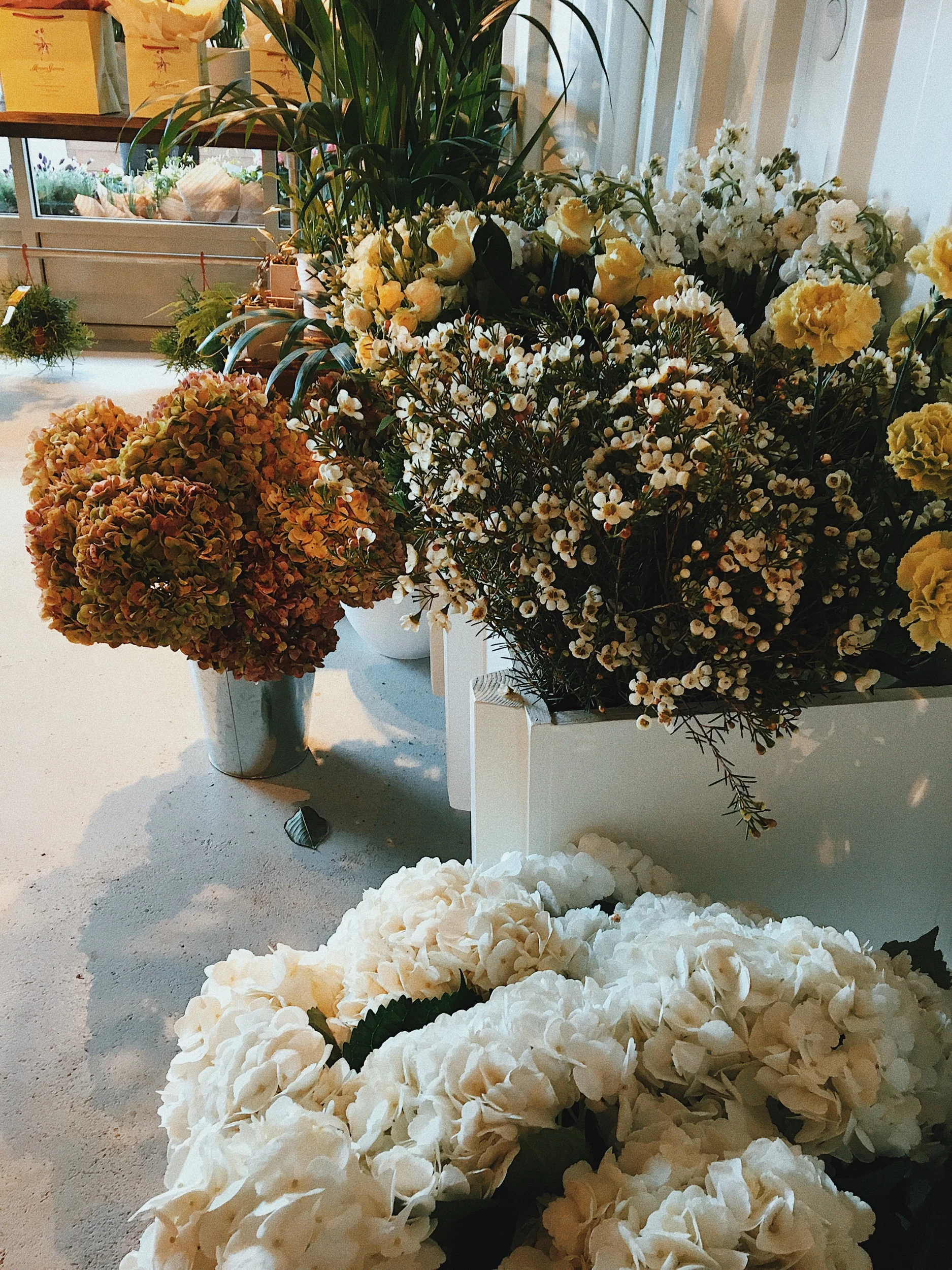 Seasonal beauty on the shop floor