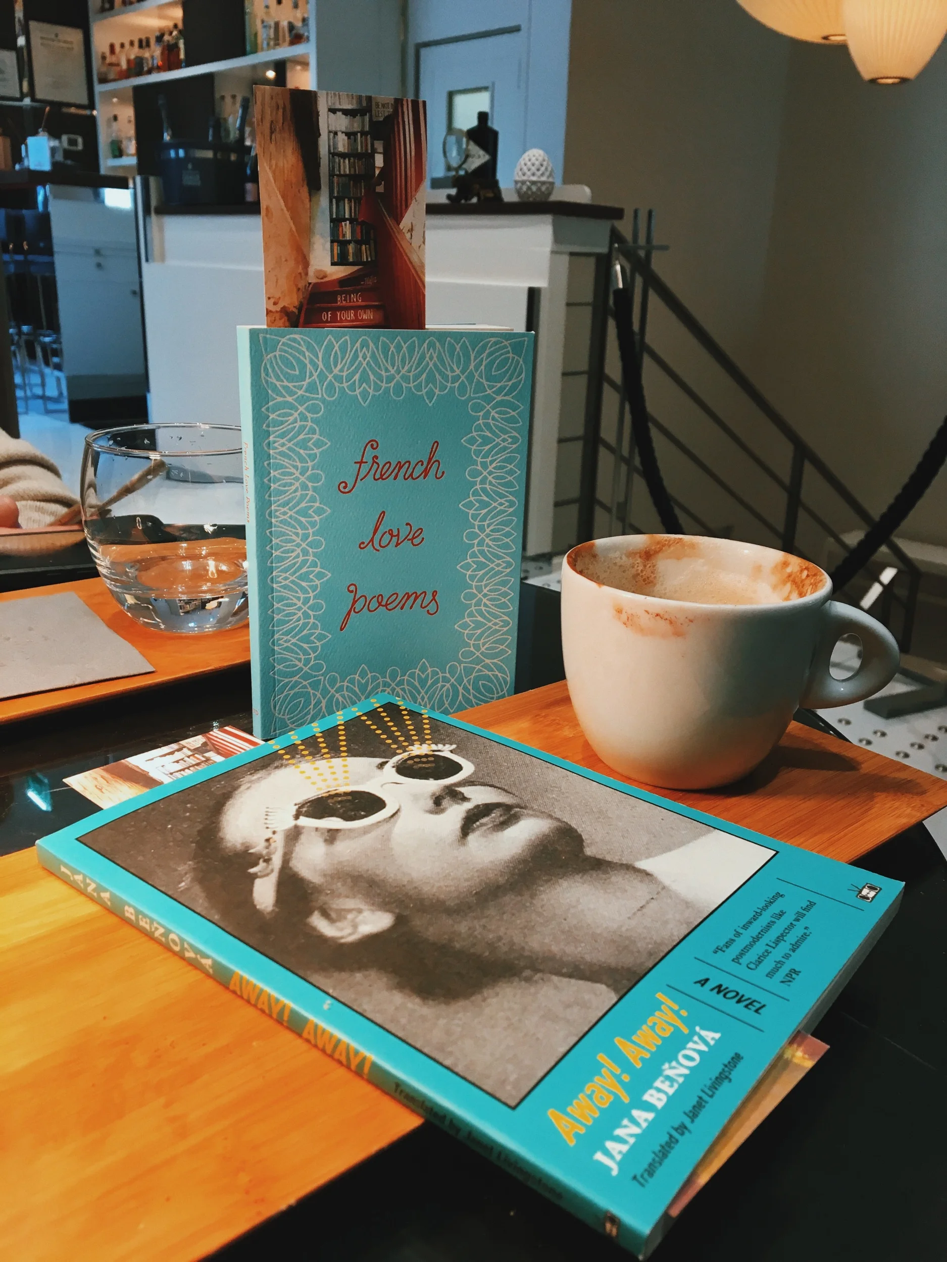 Coffee, lipstick and strange postmodernist literature in Paris: what’s not to love?