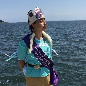 Chenoa Peters , Mashpee Wampanoag Powwow Princess 2017-2018 - Read more about Chenoa