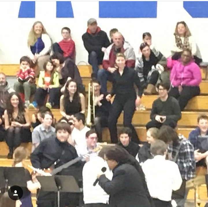 Mashpee Middle School Jazz Band Brings The Phunk with Mwalim