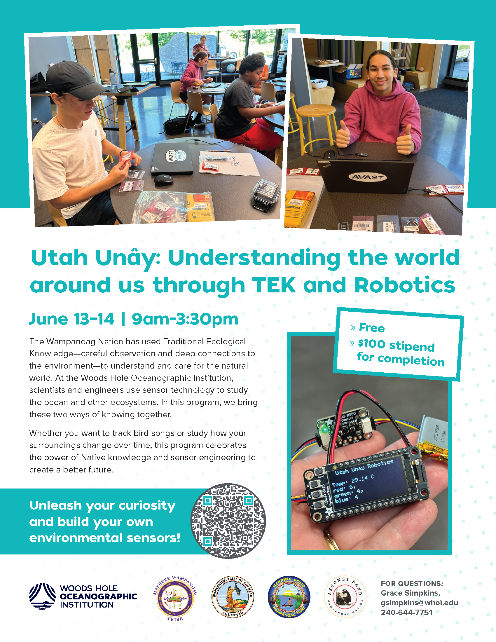 Utah Unây: Understanding the world around us through TEK and Robotics
