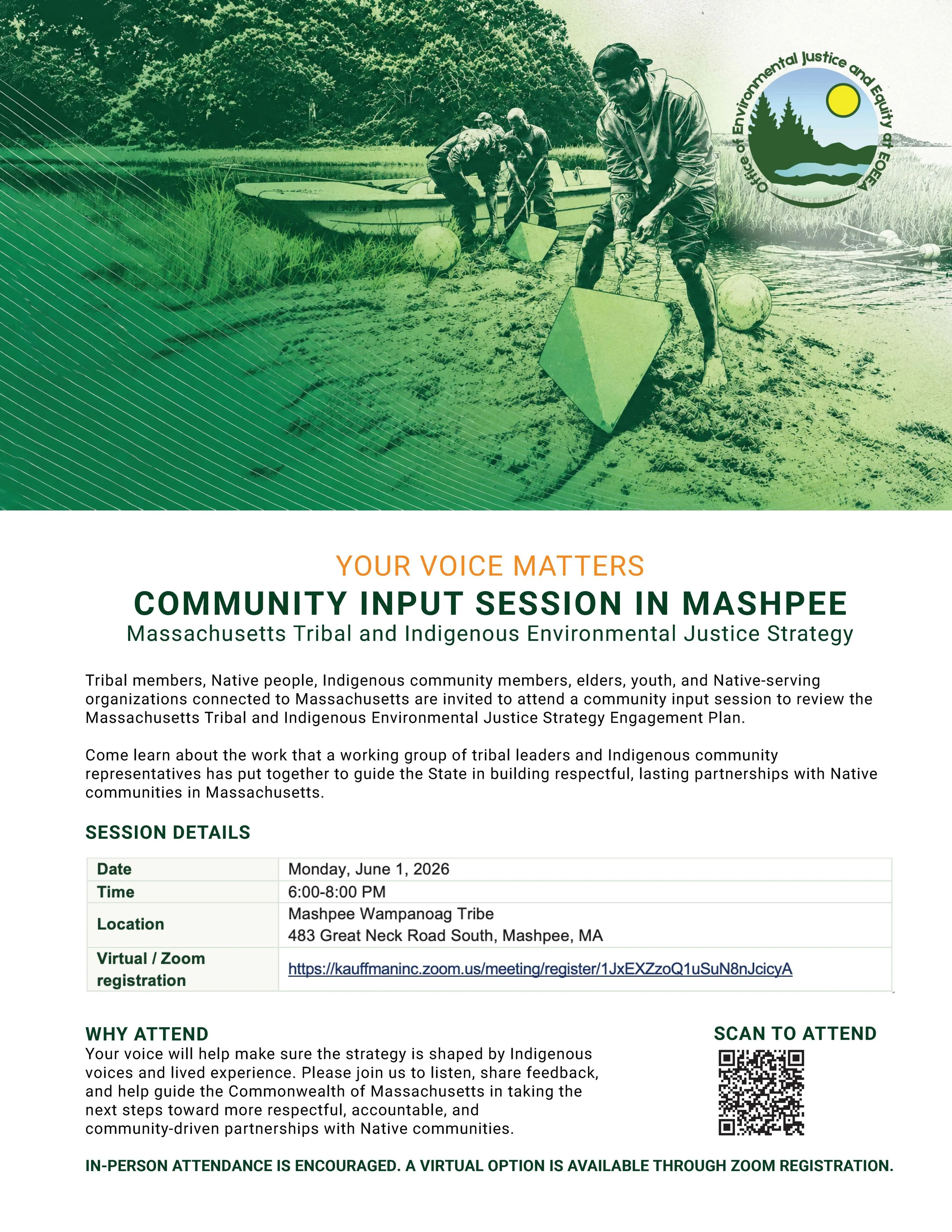 Massachusetts Tribal and Indigenous Environmental Justice Strategy