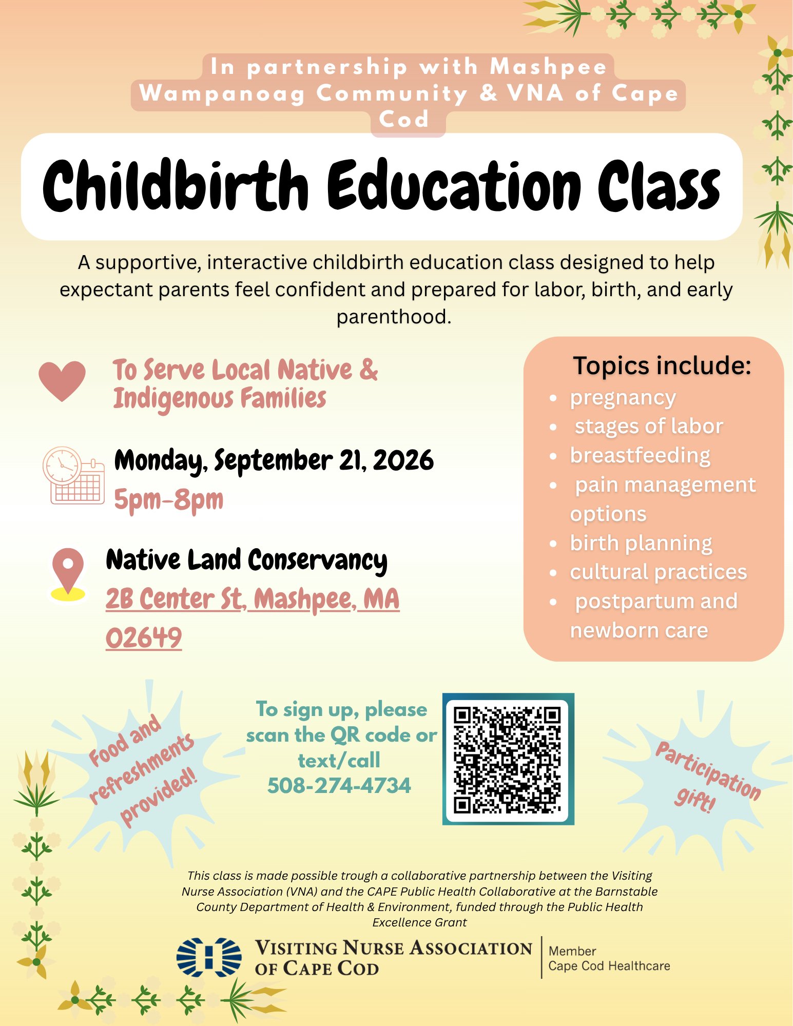 Childbirth Education Class