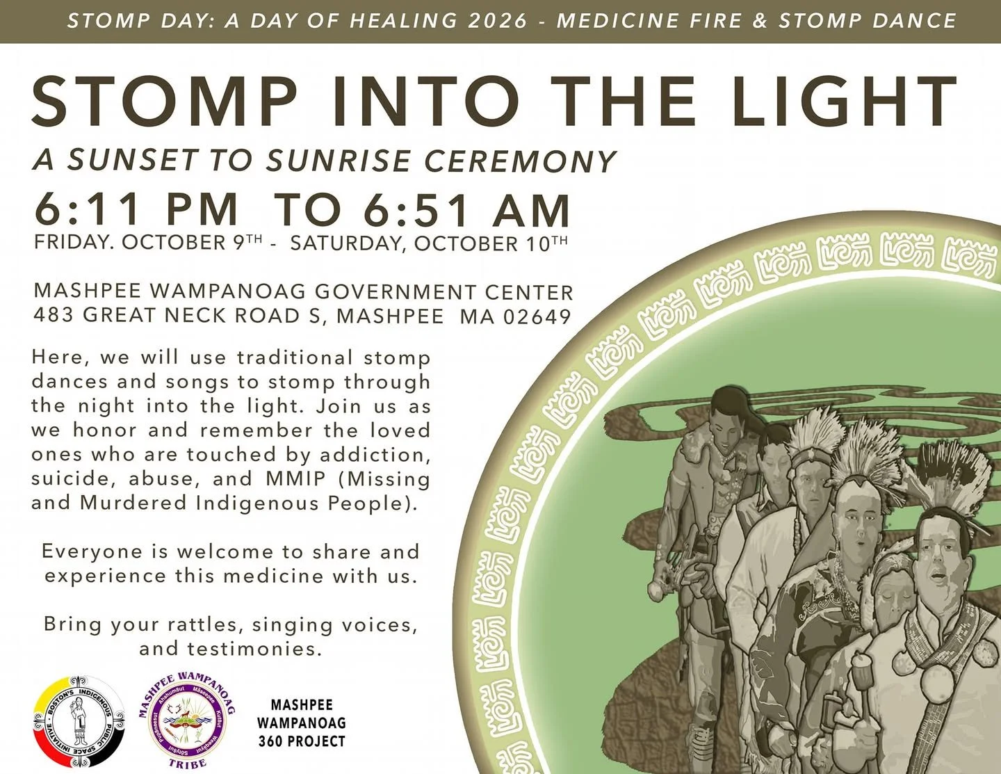 Stomp Into the Light: A Sunset to Sunrise Ceremony