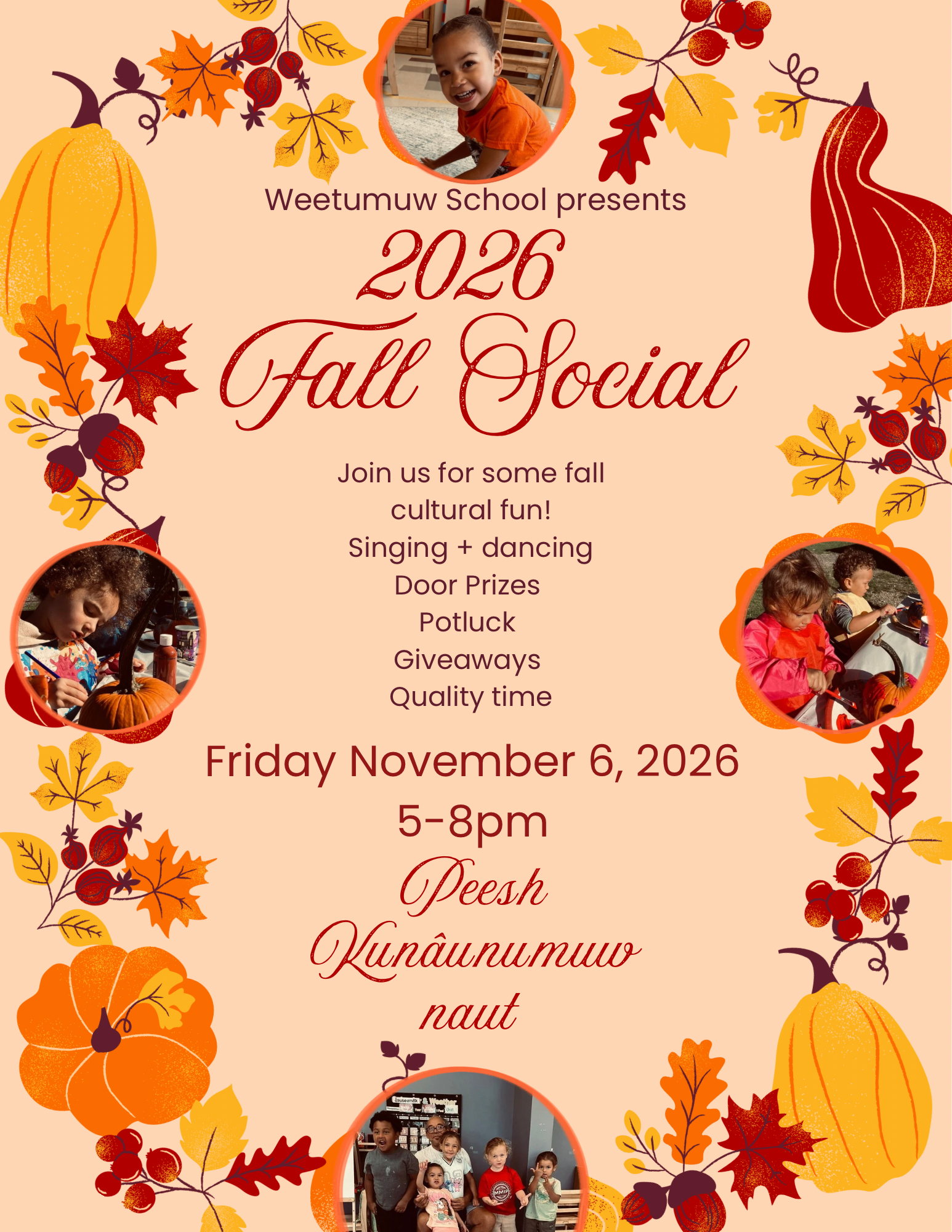 Weetumuw School Fall Social