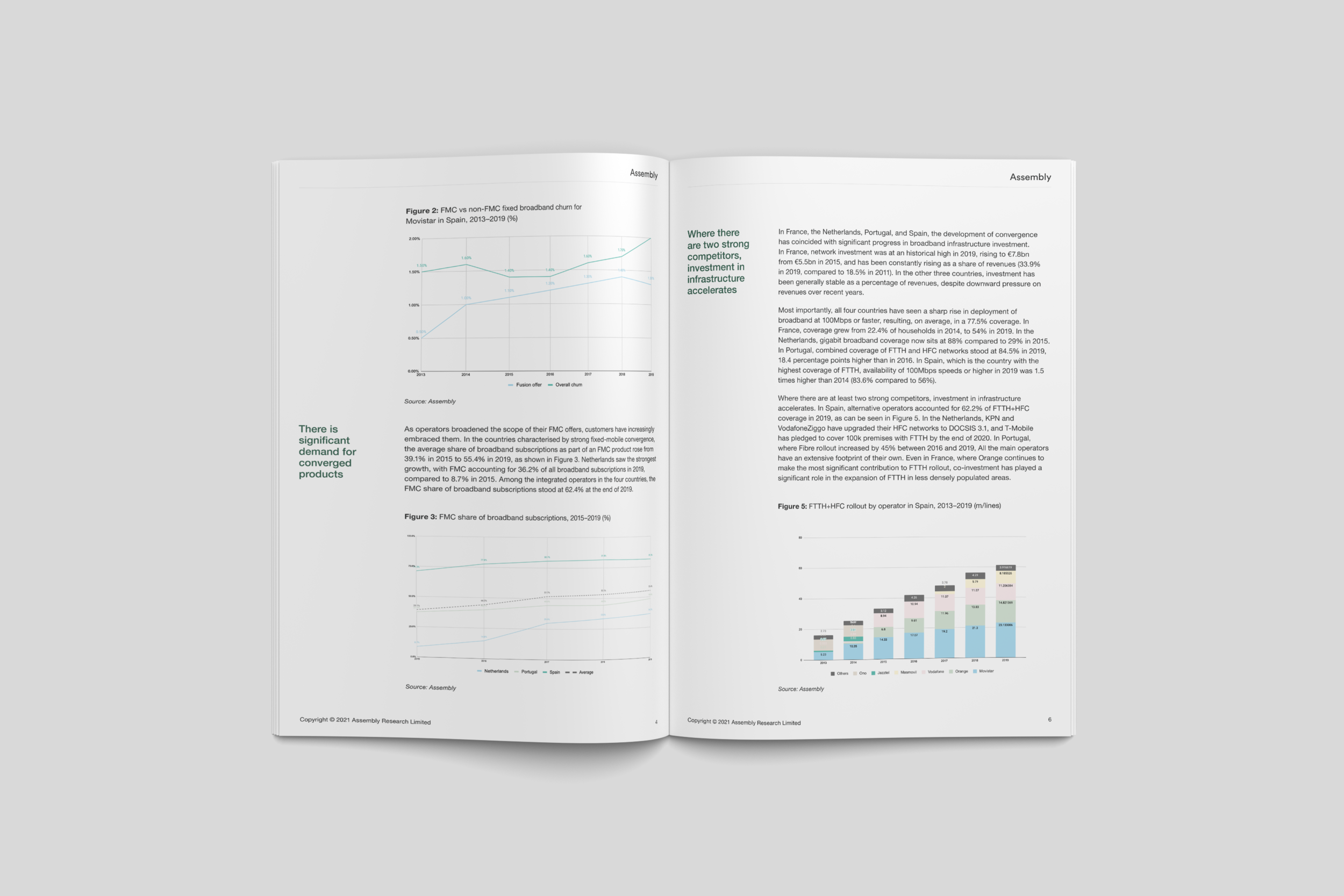 Pan-European market study of FMC in the telecoms sector