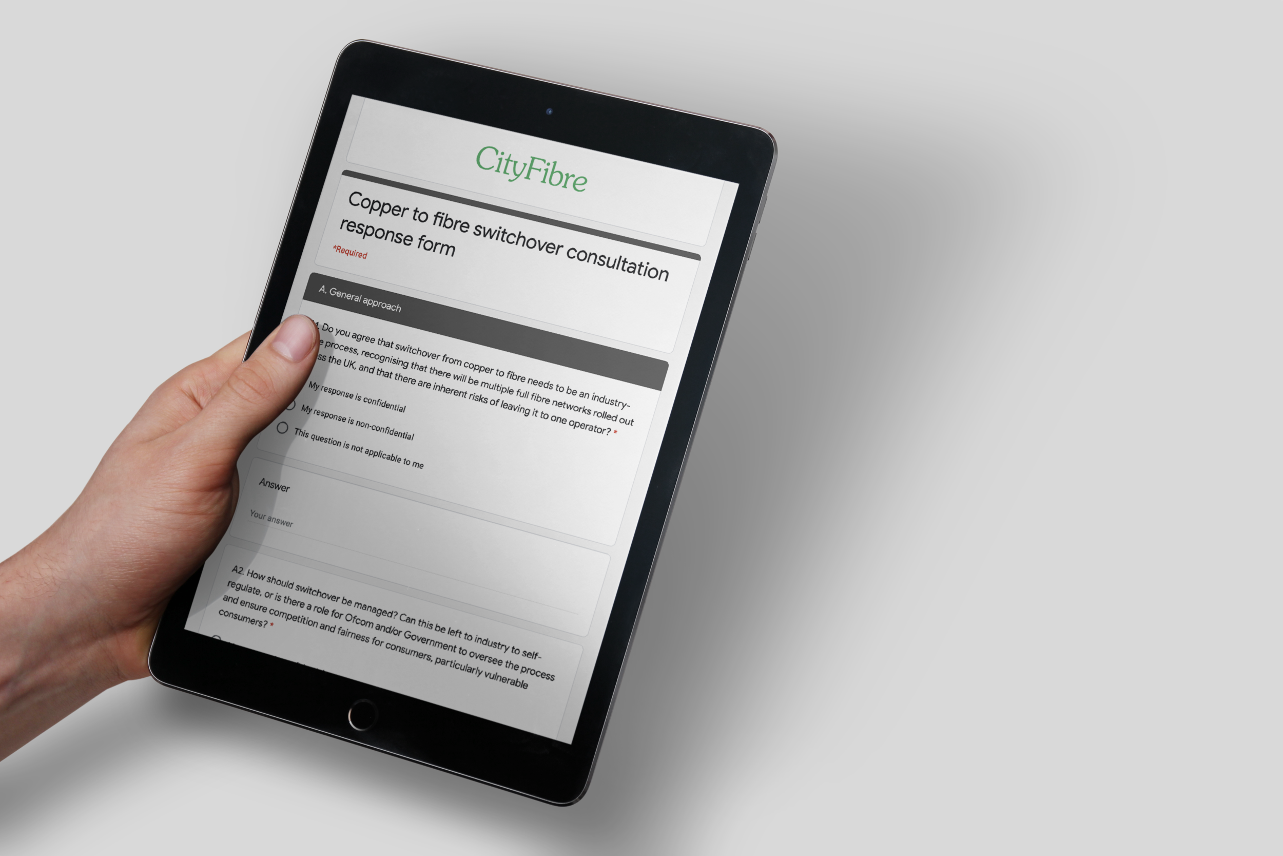 Consultation on copper to fibre switchover in the UK