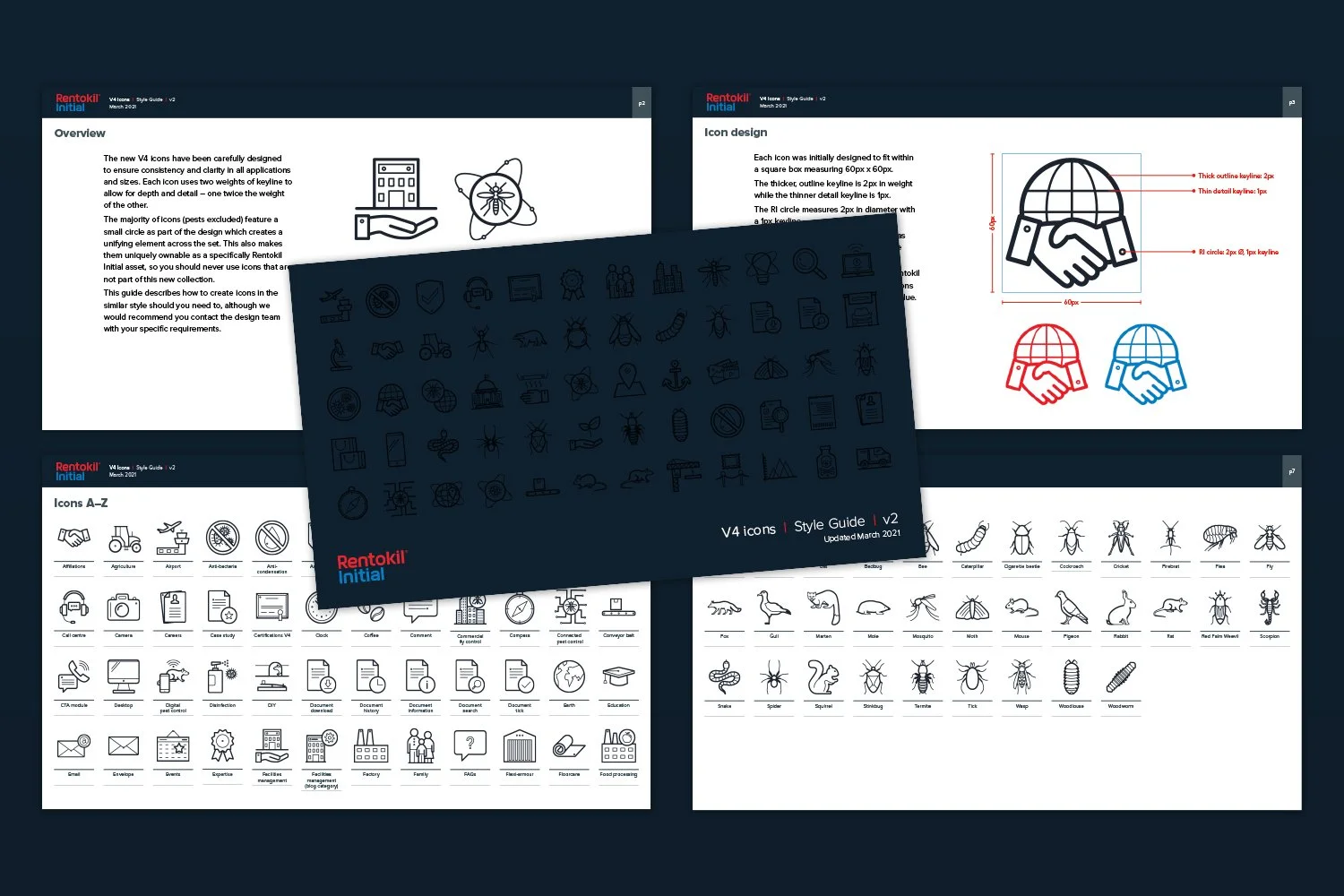 Rentokil Initial – icon design