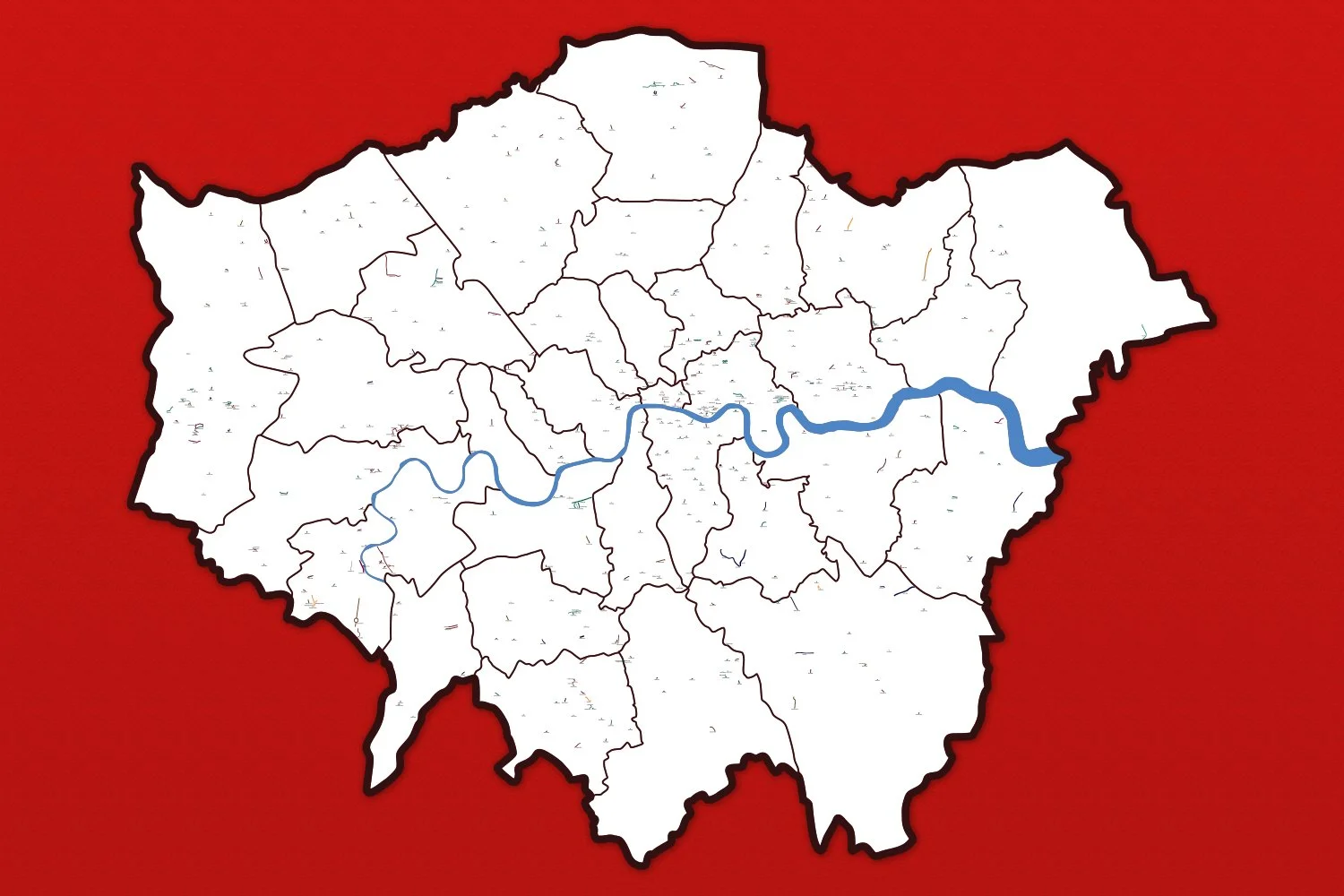 Streats of London – map