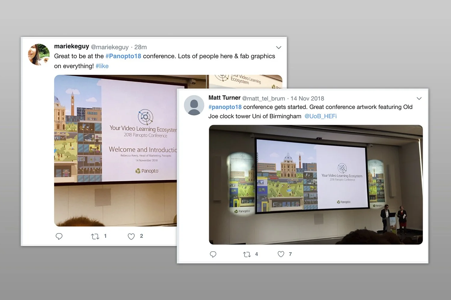 Panopto User Conference – attendee tweets