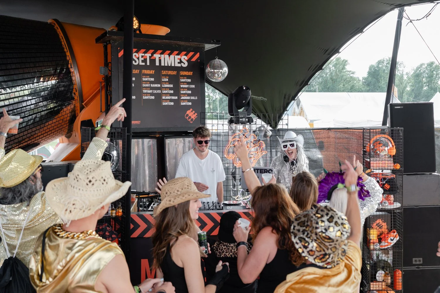 Monkey Shoulder festival experience