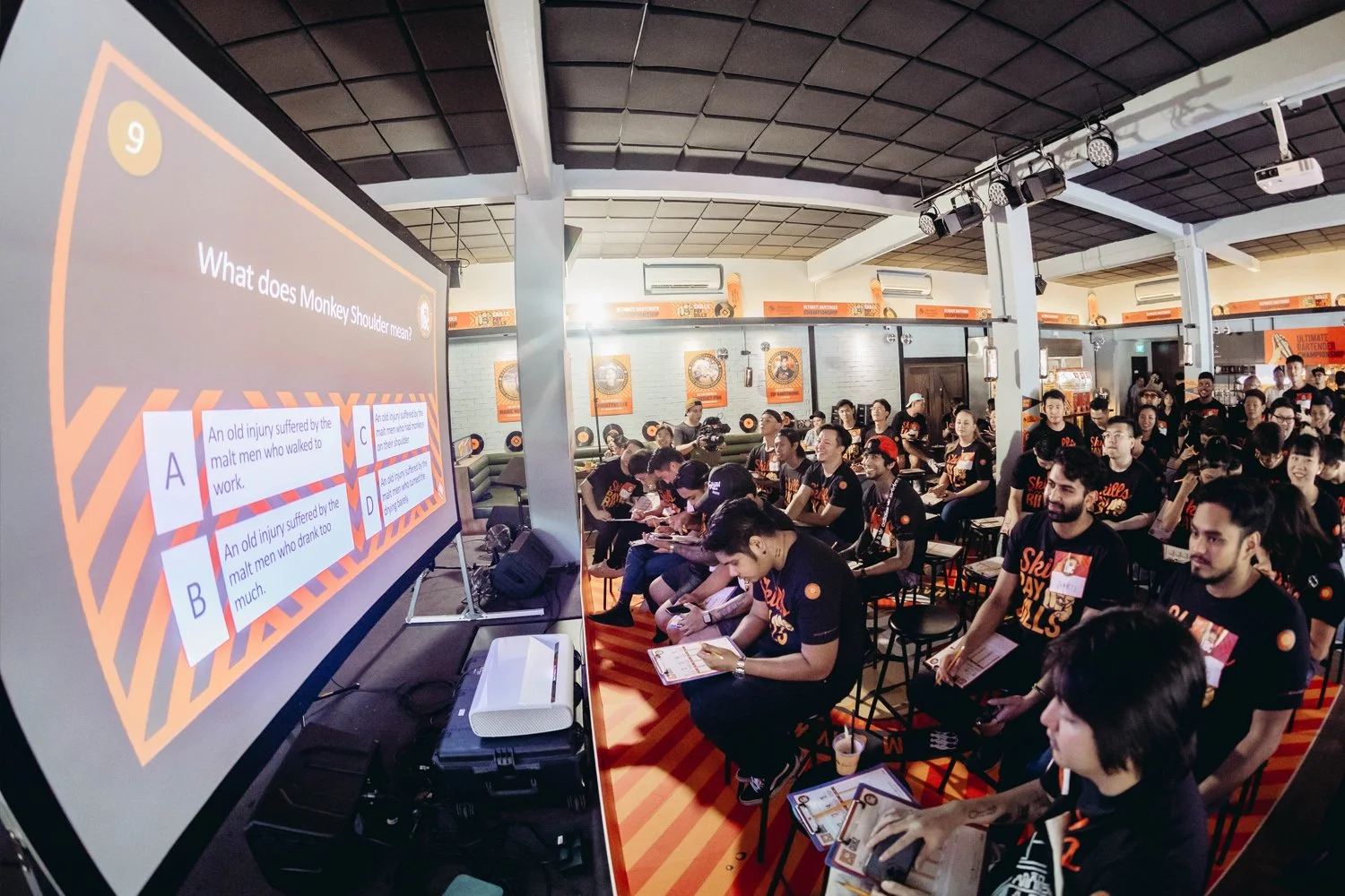Monkey Shoulder Ultimate Bartender Championship quiz