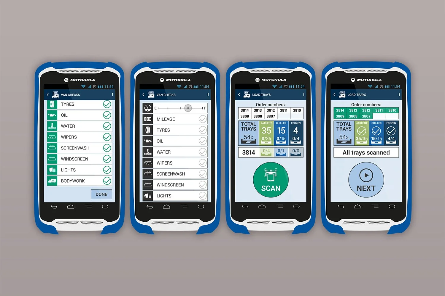 Tesco SDS app design