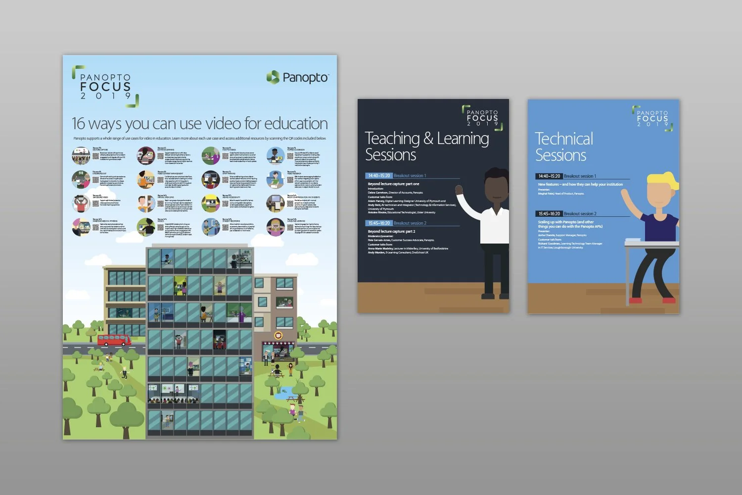 Panopto user conference – banners & posters