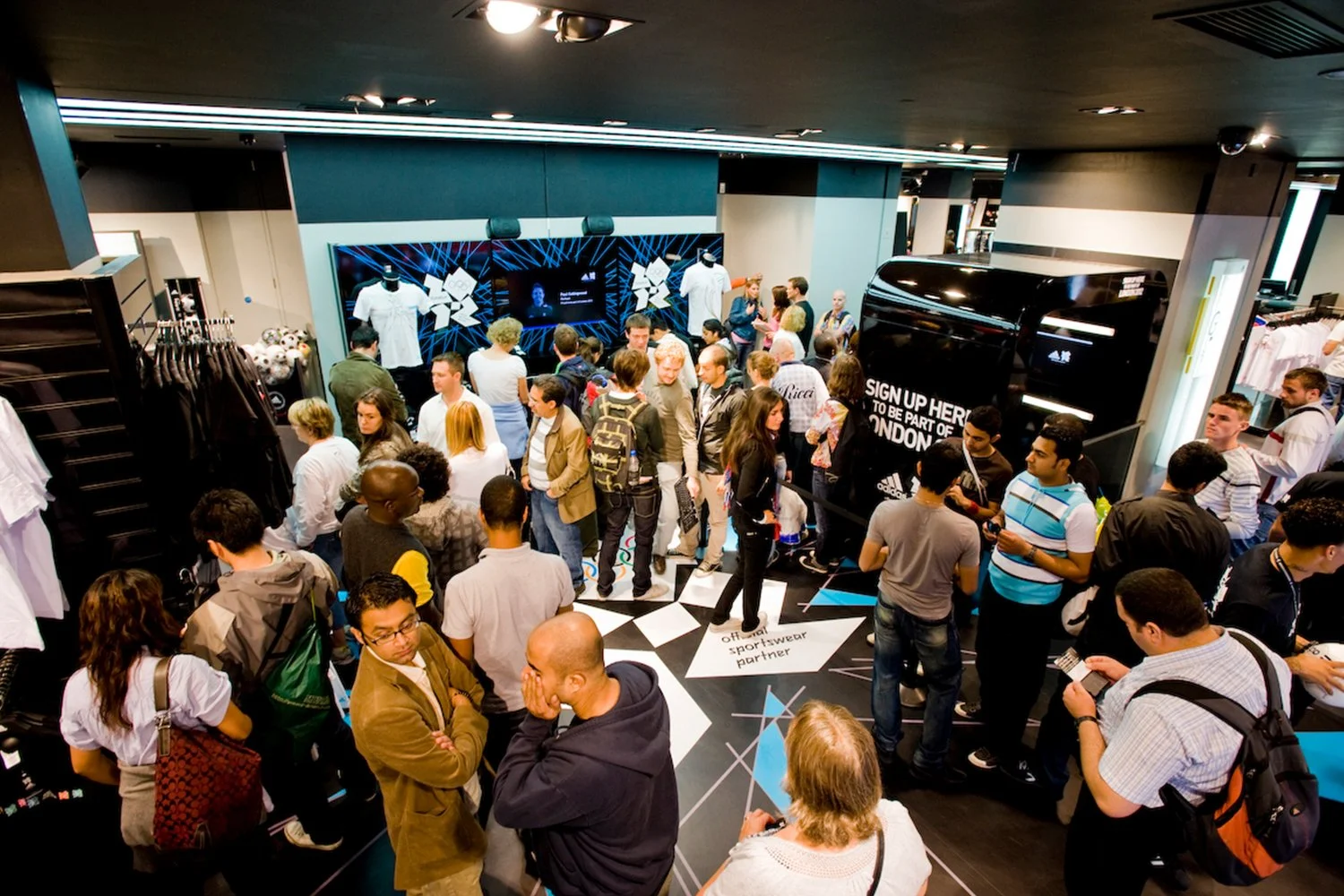 adidas London 2012 store takeover
