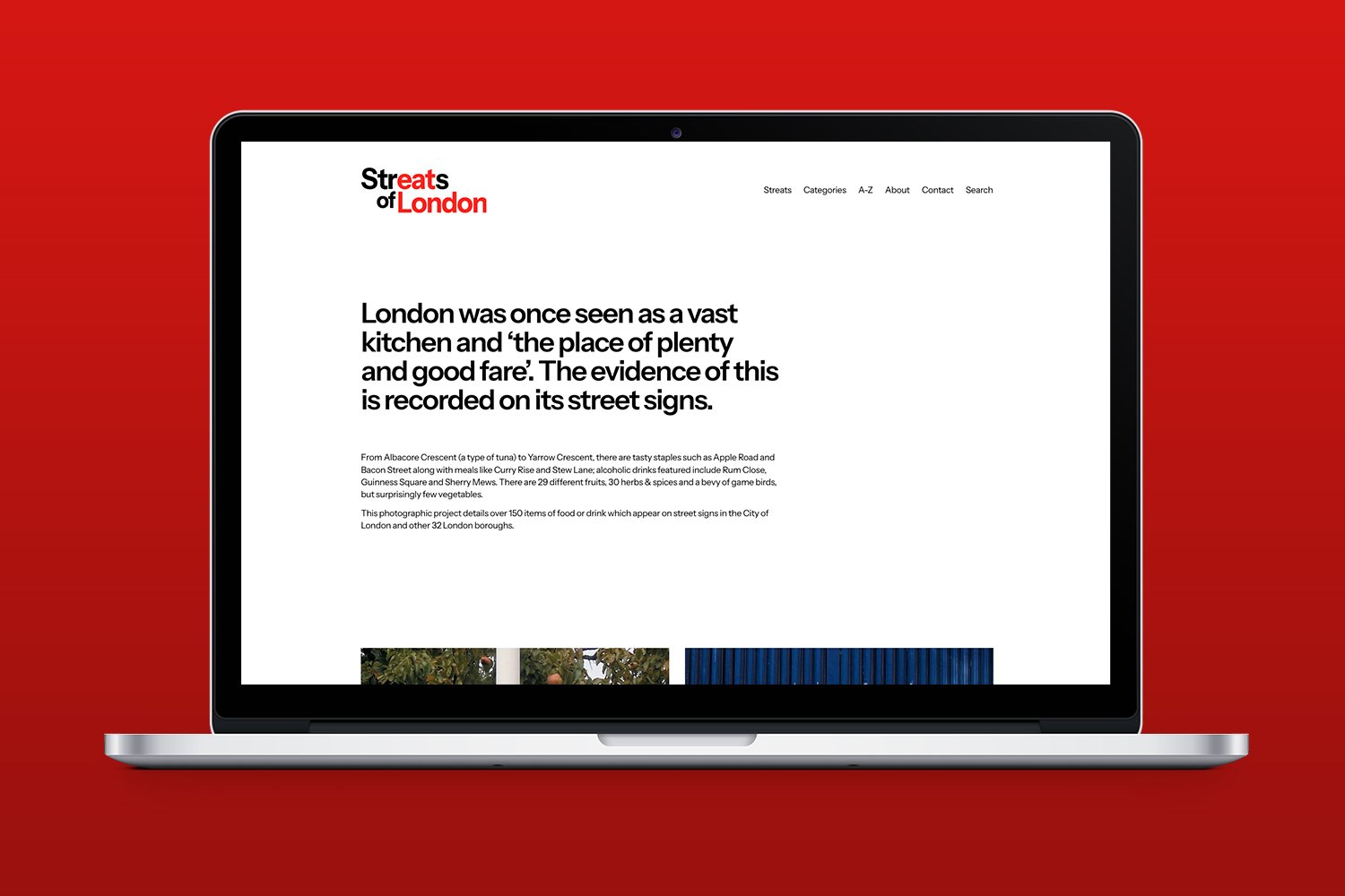 Streats of London – website